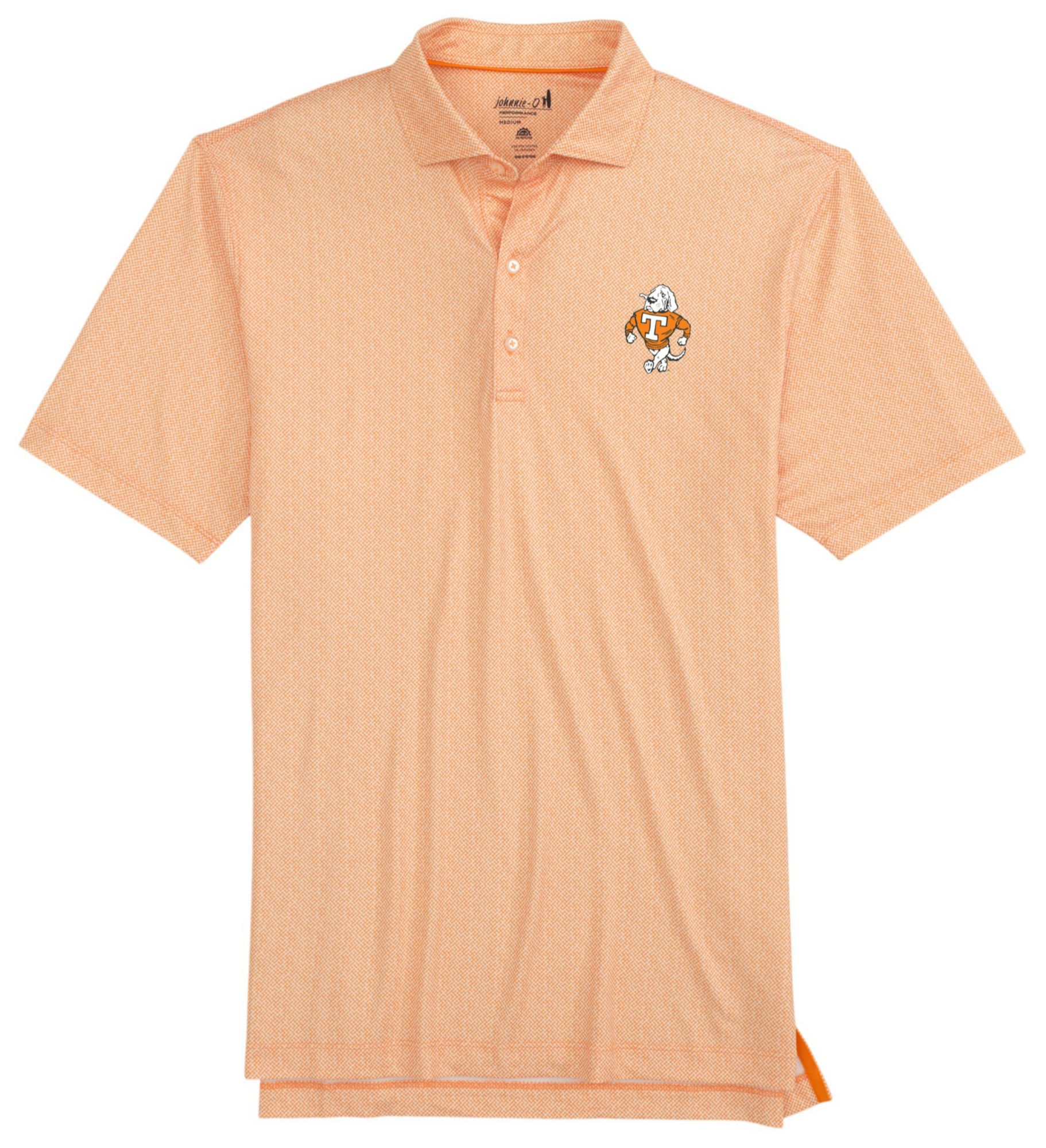 Johnnie-O Men's Tennessee Volunteers Orange Hinson Polo