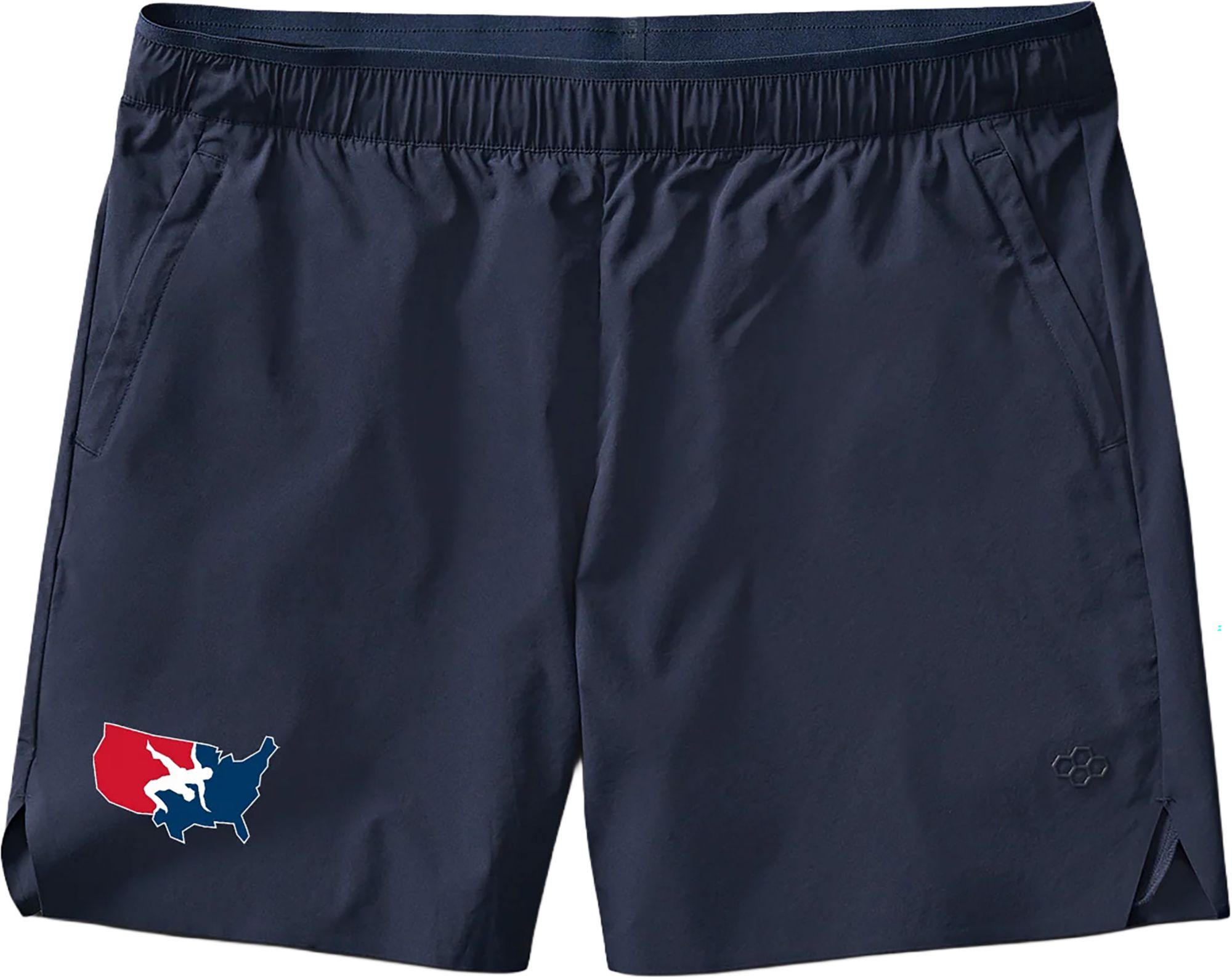 RUDIS Men's USA Wrestling Logo Performance Shorts
