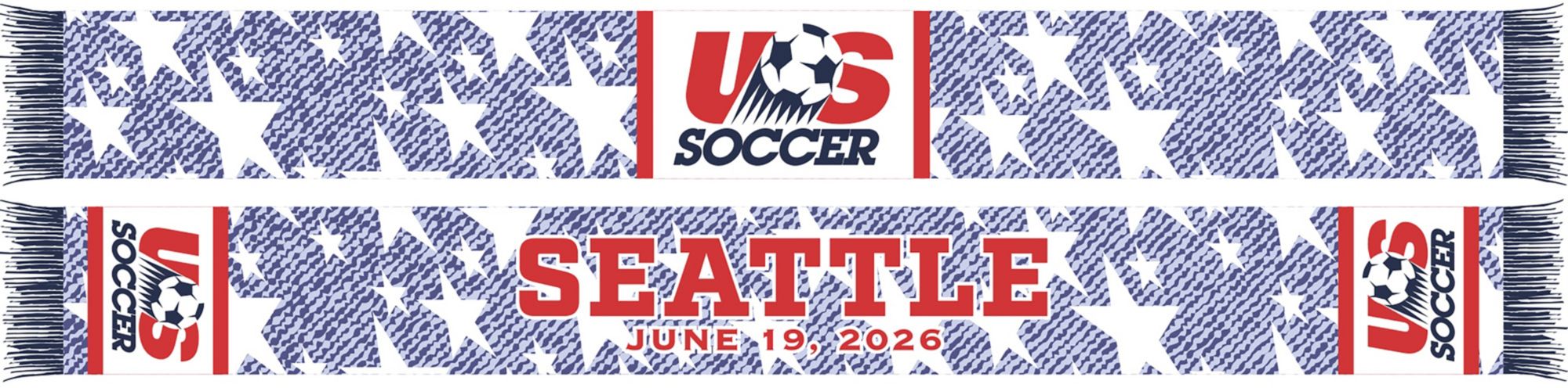 Ruffneck Scarves USMNT 2026 Vintage Logo Scarf