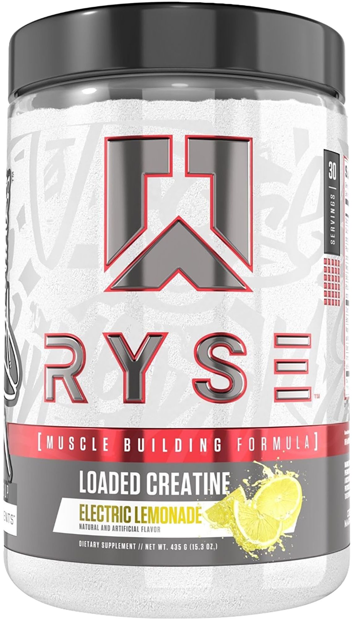 RYSE Electric Lemon Loaded Creatine- 30 Servings