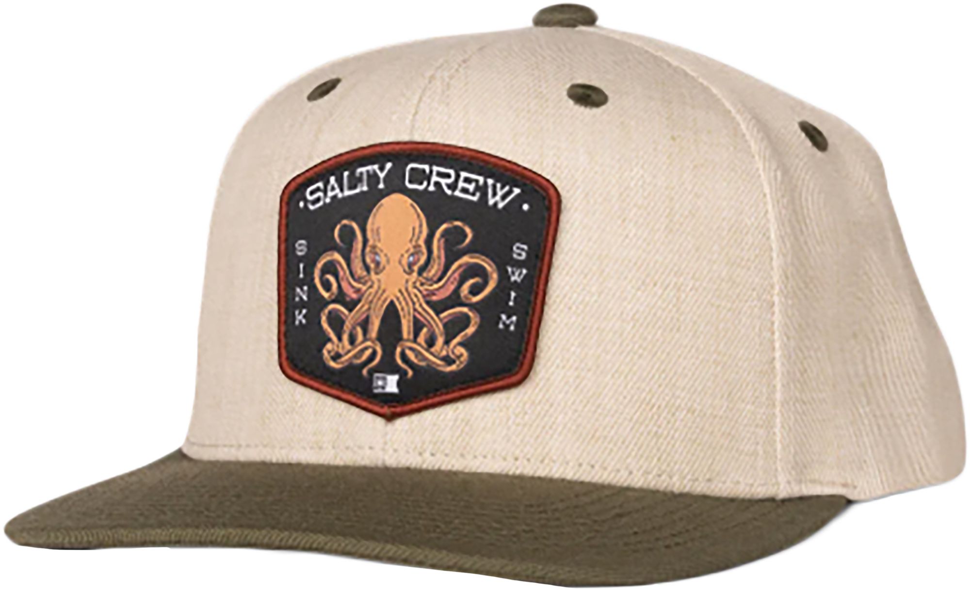 Salty Crew Tako Club Snapback Hat