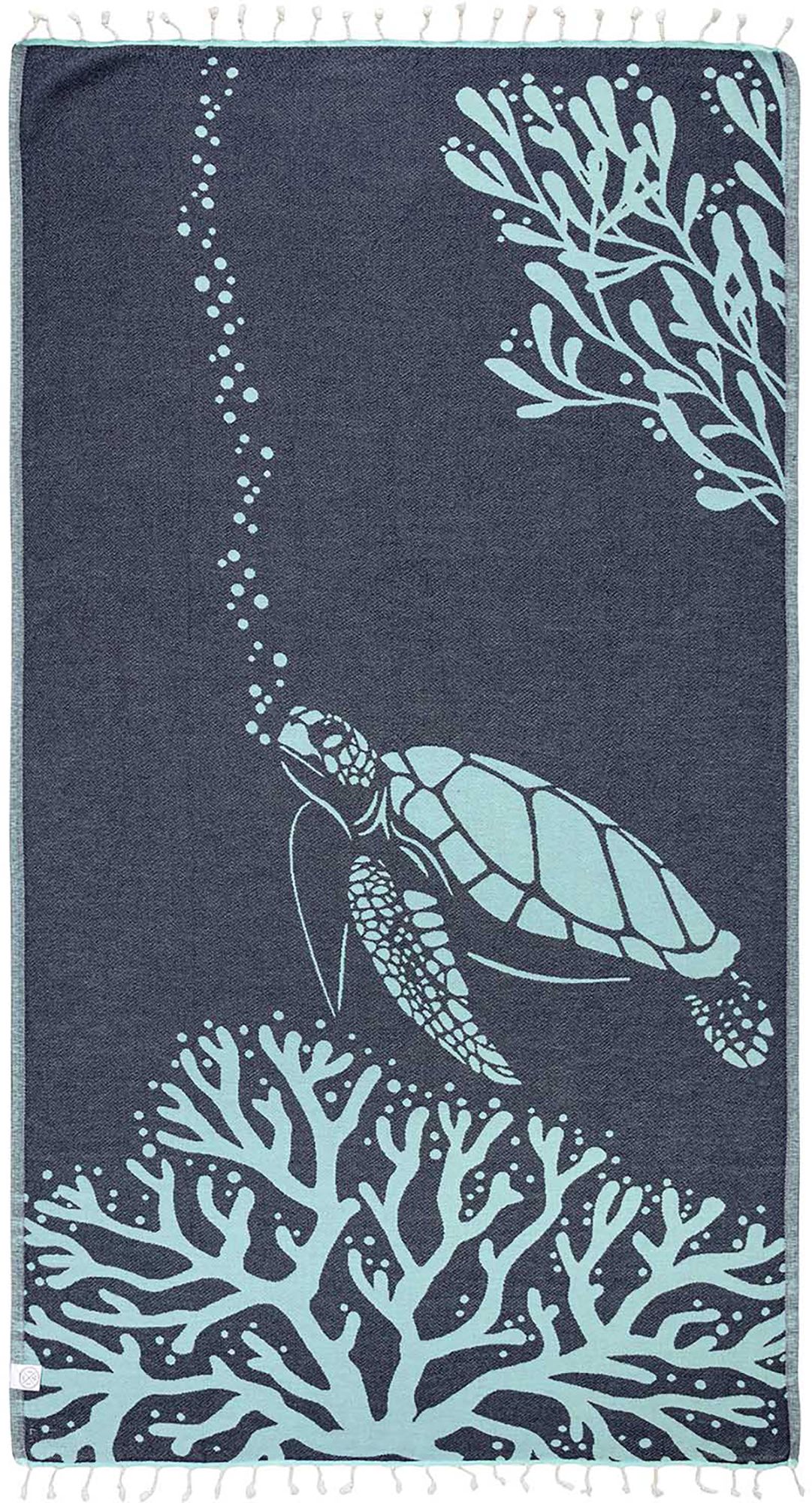 Sand Cloud Bubbles Turtle Towel