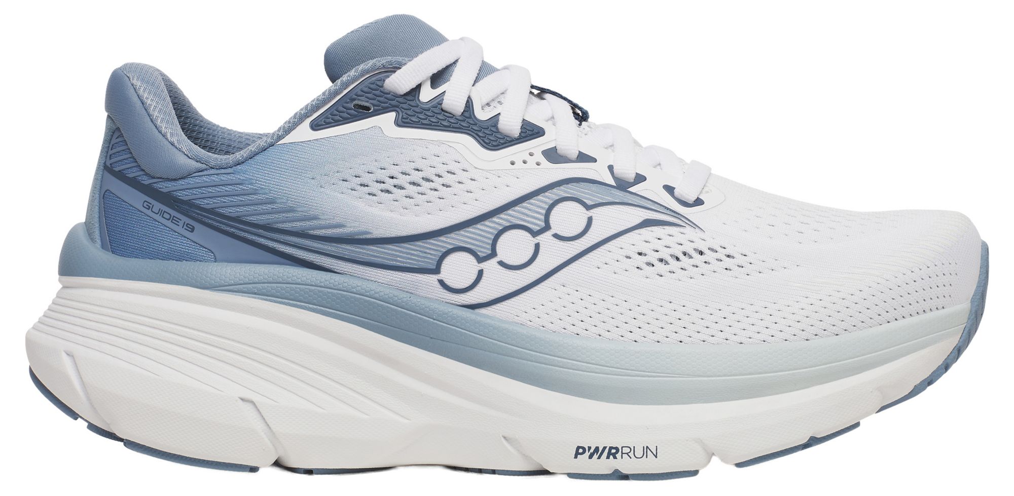 Saucony Women's Guide 19 Running Shoes - White