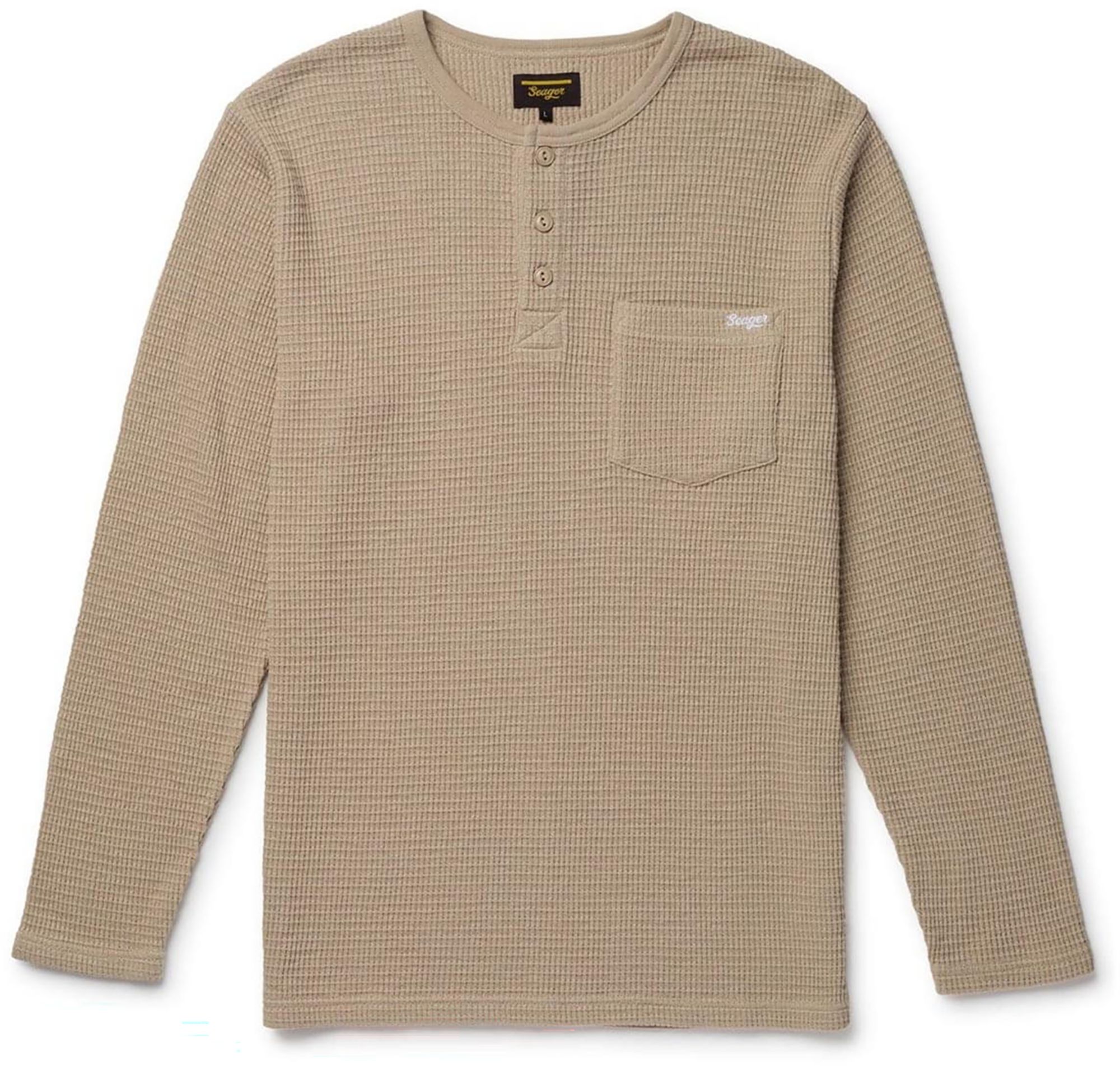 Seager Men's Sawpit Long Sleeve Henley