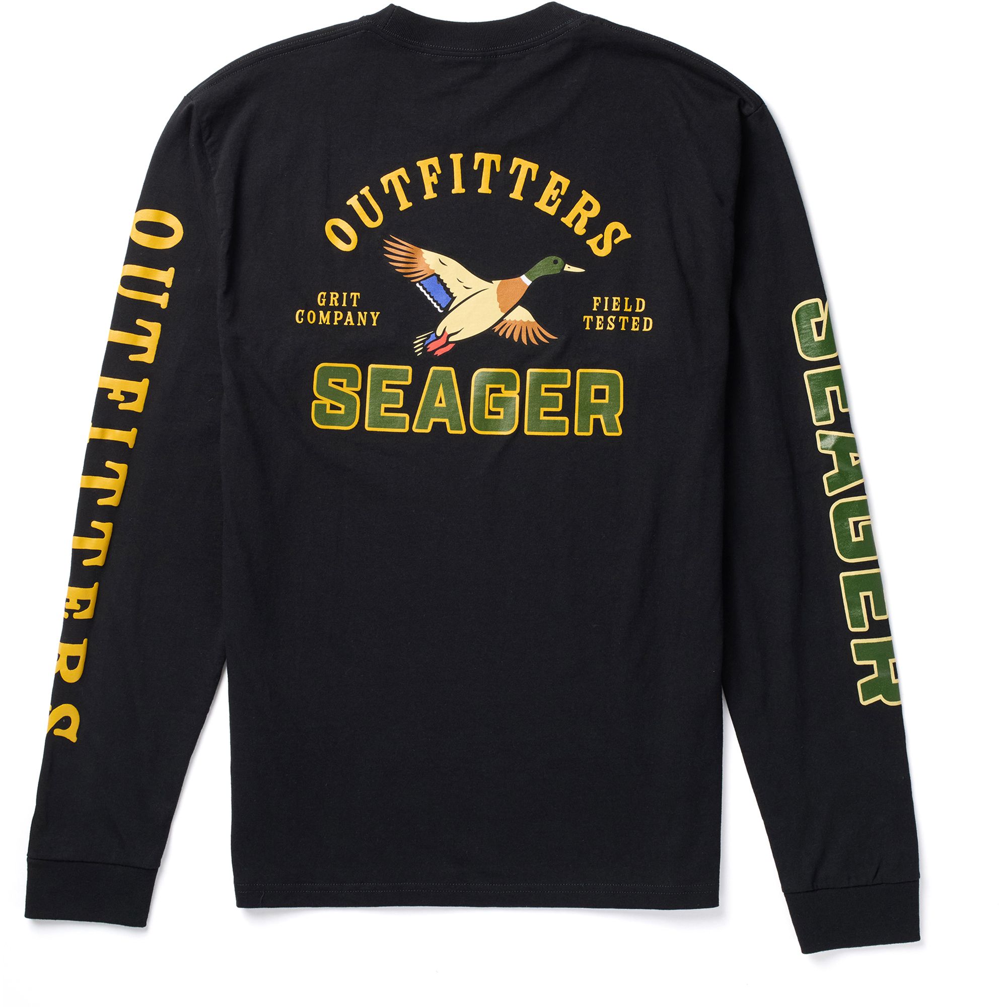 Seager Men's Outfitters Long Sleeve Graphic T-Shirt