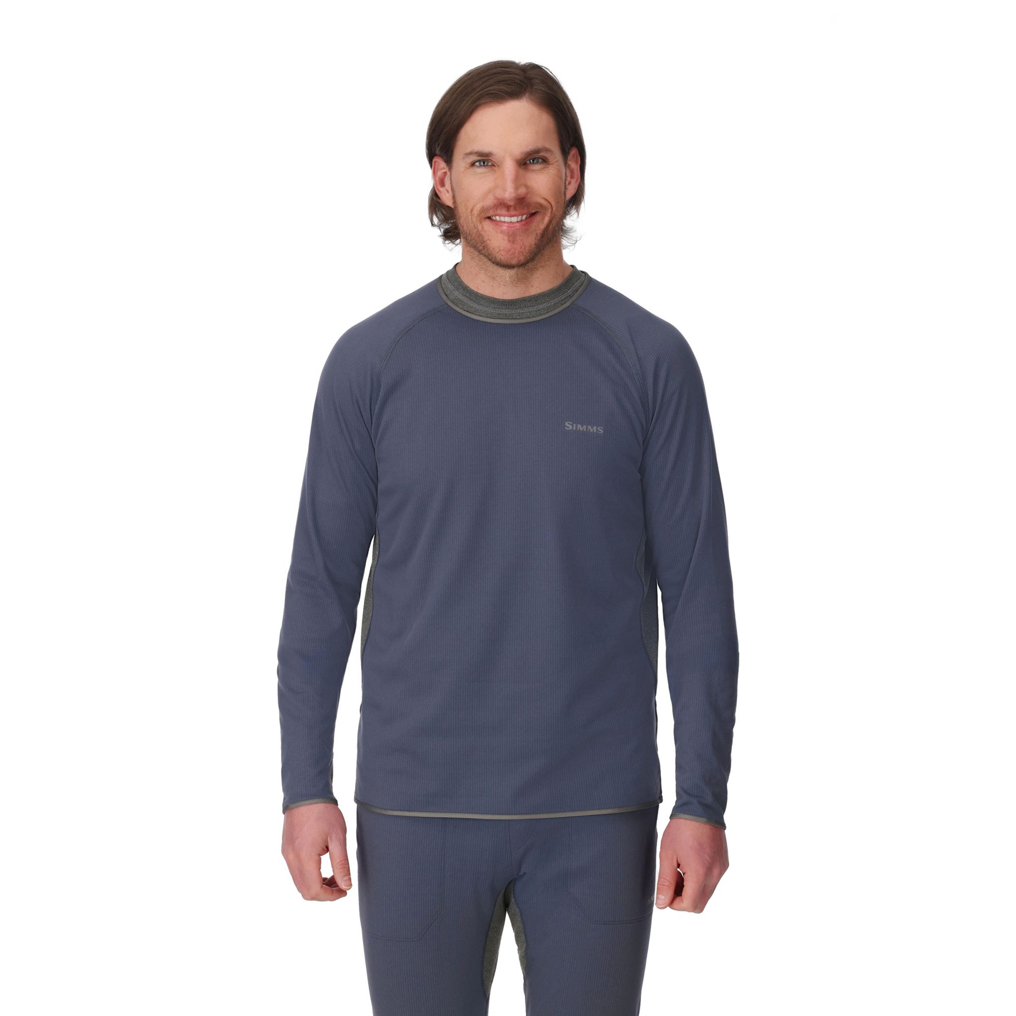 Simms Men's Strata 200 Long Sleeve Crew