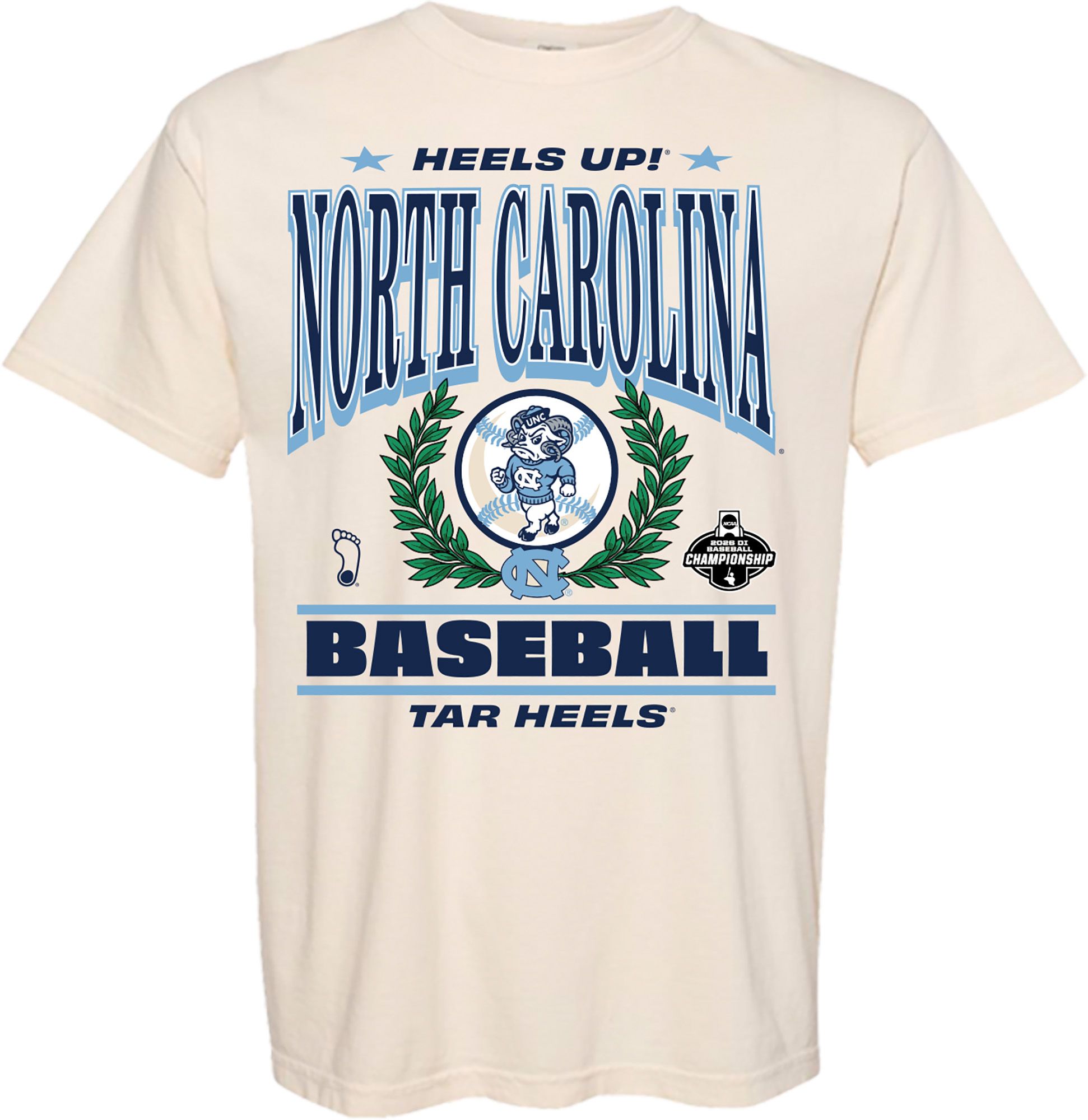 Something Inked Adult North Carolina Tar Heels "Heels Up!" T-Shirt