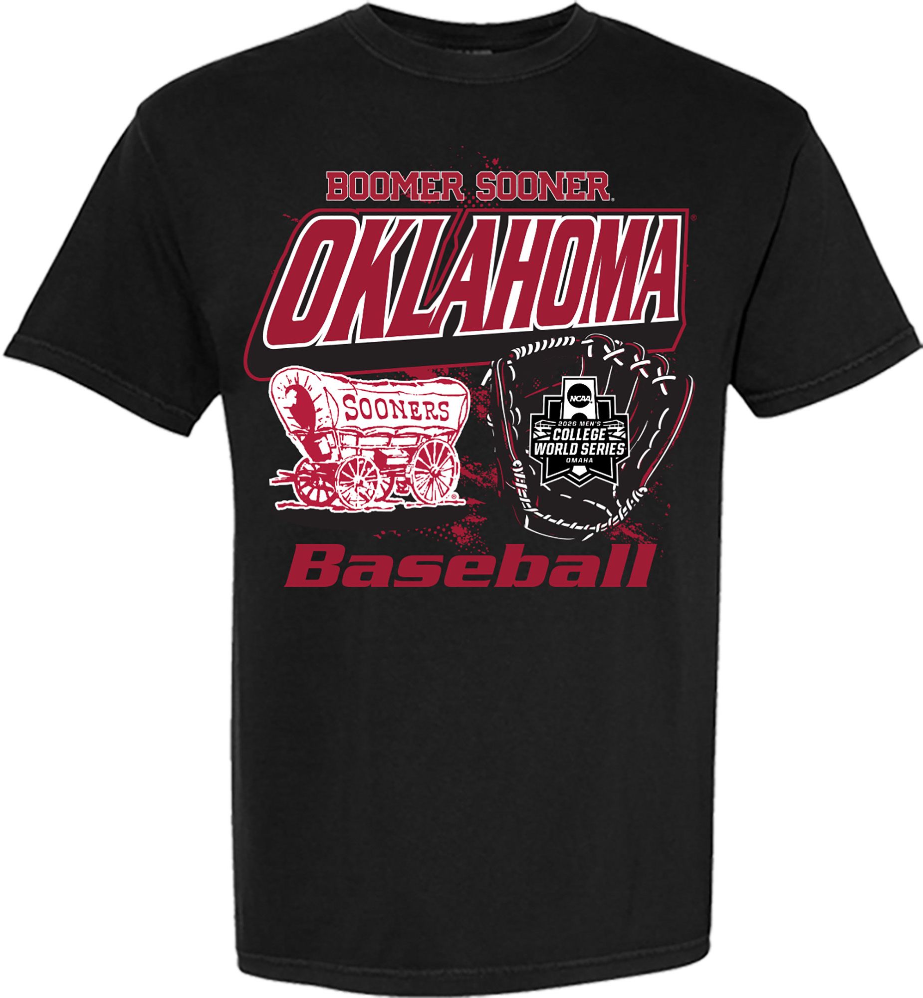 Something Inked Adult 2026 College World Series Oklahoma Sooners T-Shirt