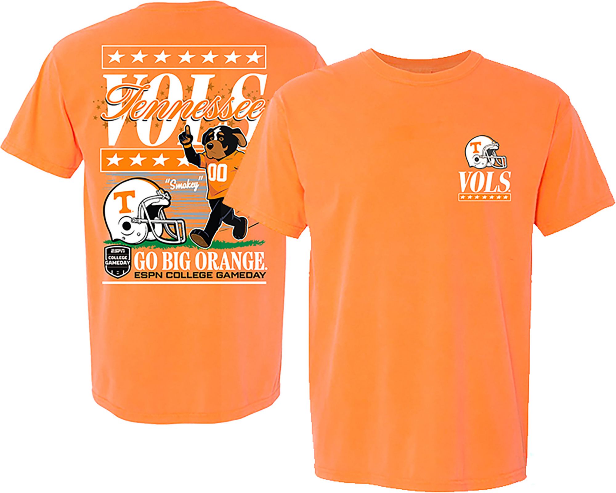 Something Inked Adult Tennessee Volunteers College Gameday Go Big Orange T-Shirt