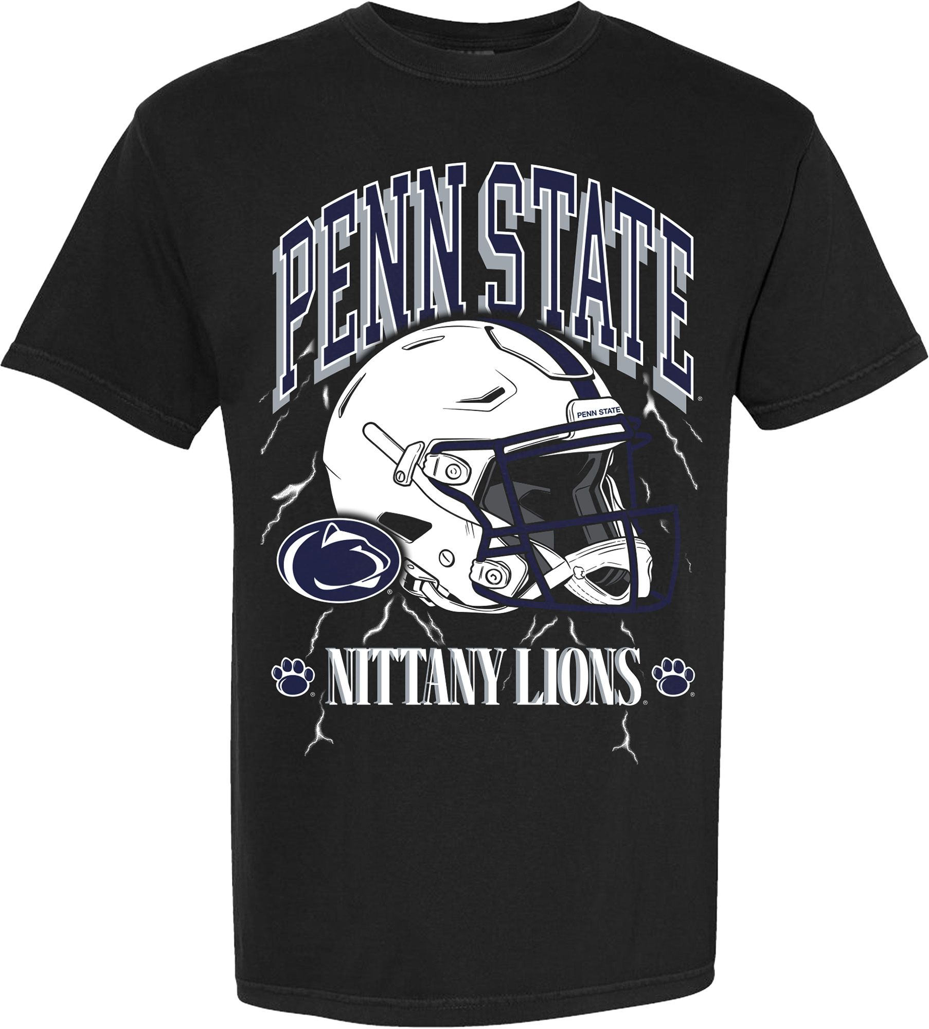 Something Inked Men's Penn State Nittany Lions Helmet T-Shirt