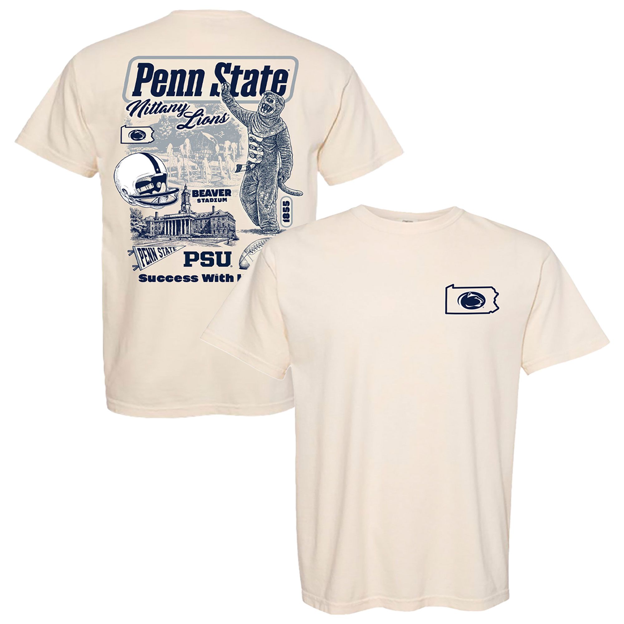 Something Inked Men's Penn State Nittany Lions Collage T-Shirt