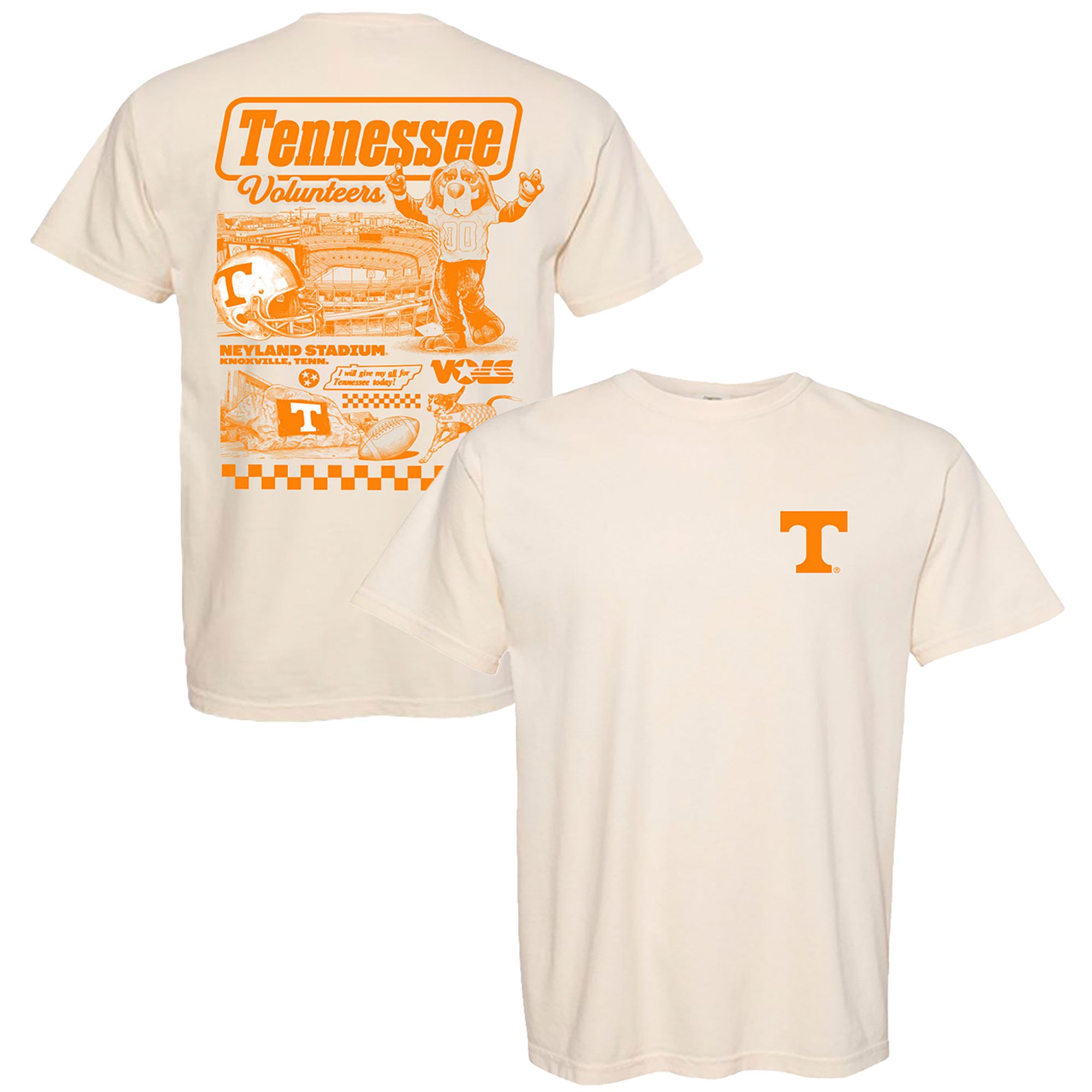 Something Inked Men's Tennessee Volunteers Collage T-Shirt