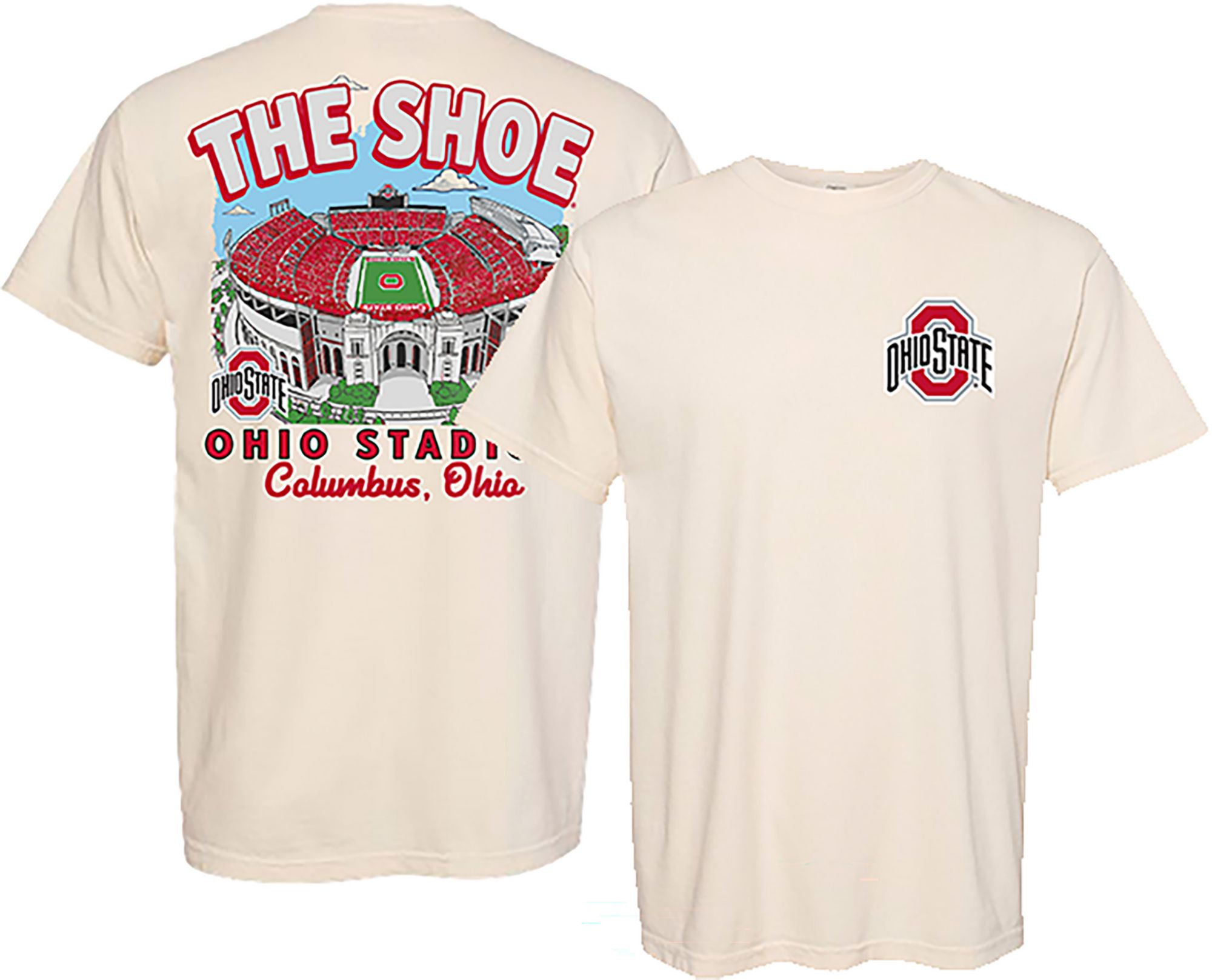 Something Inked Men's Ohio State Buckeyes Stadium T-Shirt