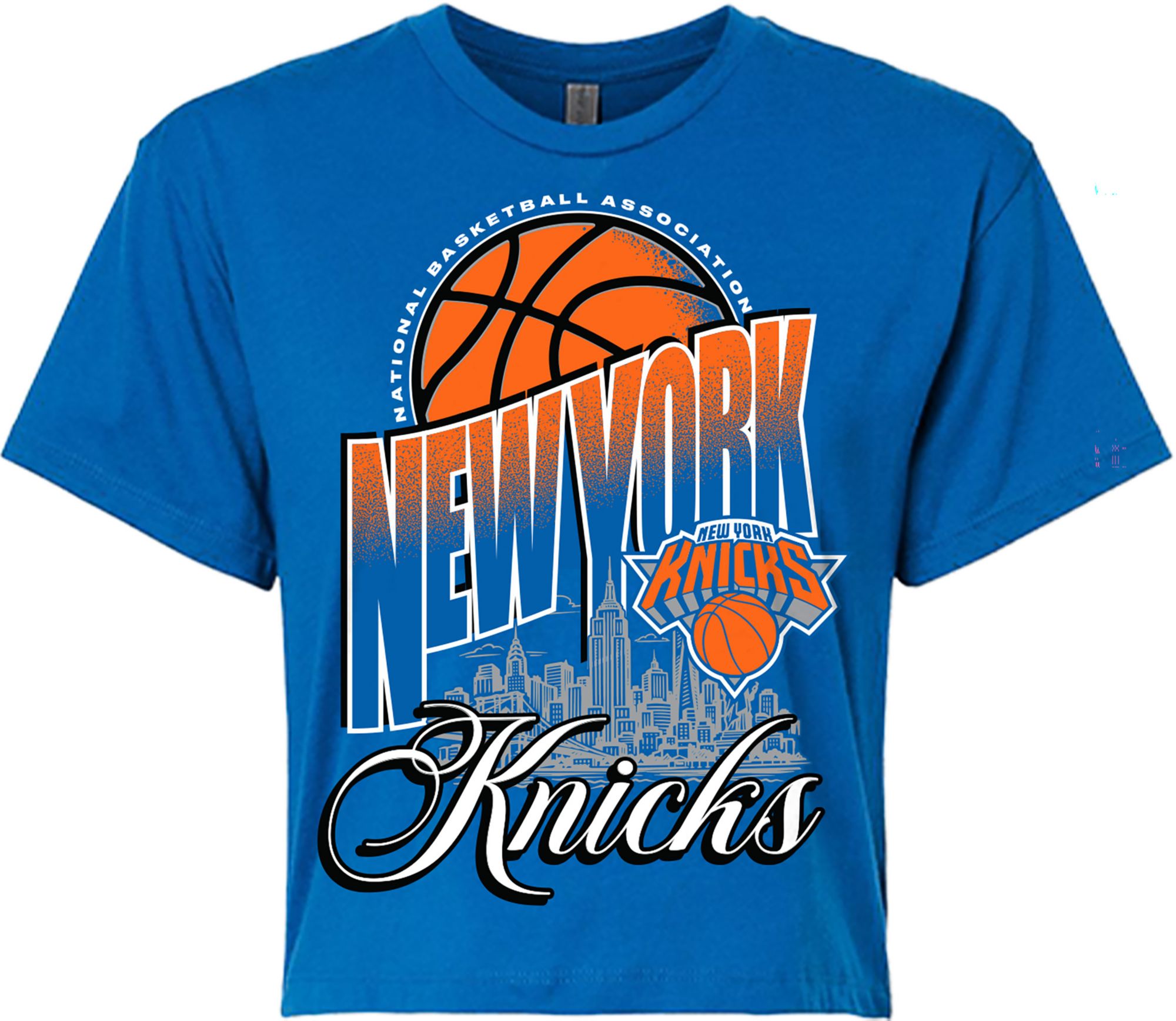 Something Inked Women's New York Knicks Skyline T-Shirt