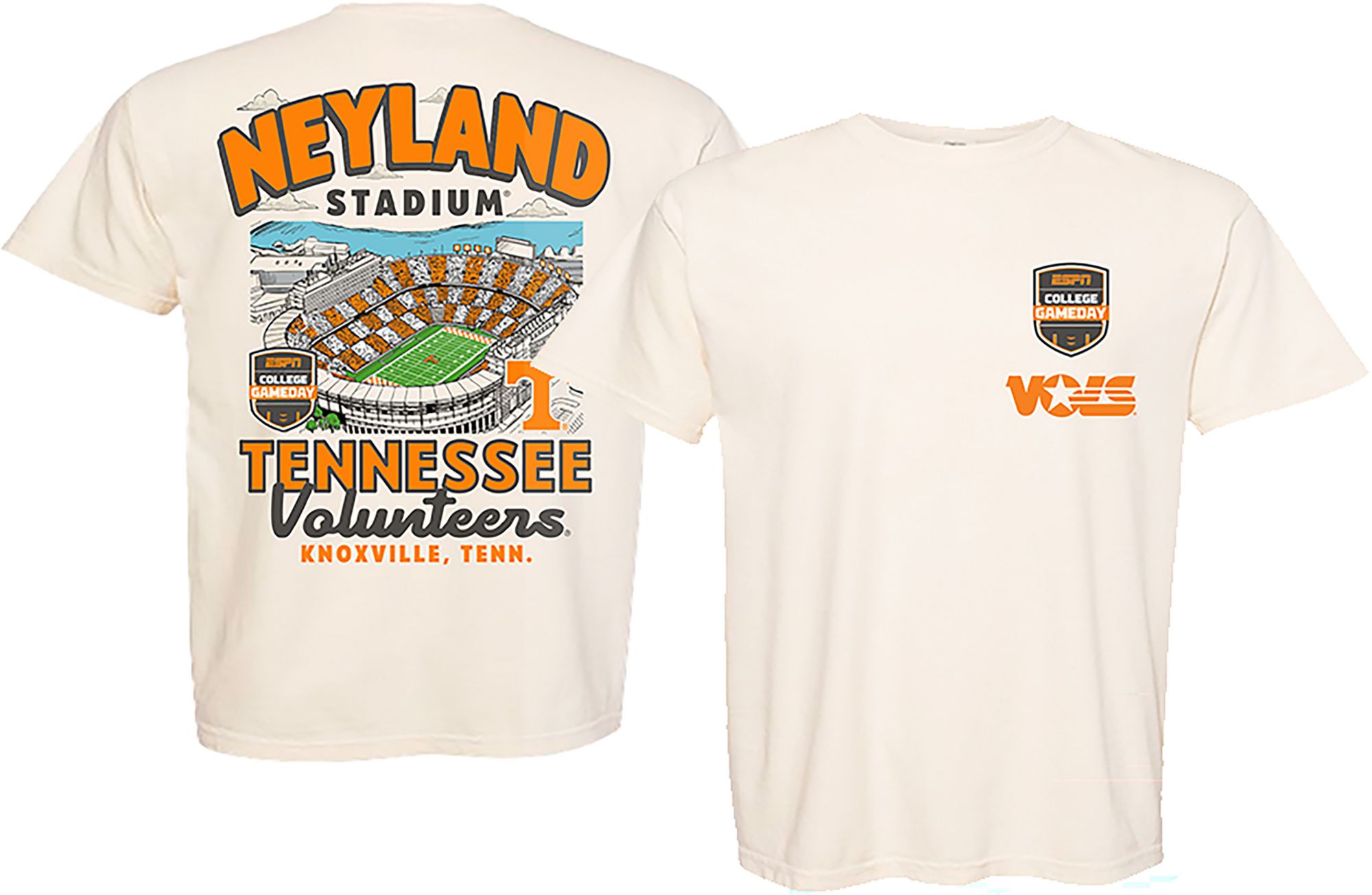Something Inked Youth Tennessee Volunteers College Gameday Neyland Stadium T-Shirt