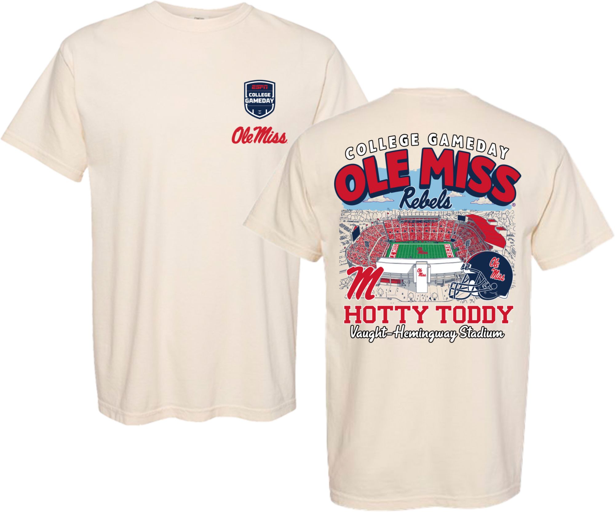Something Inked Youth Ole Miss Rebels College Gameday Stadium T-Shirt