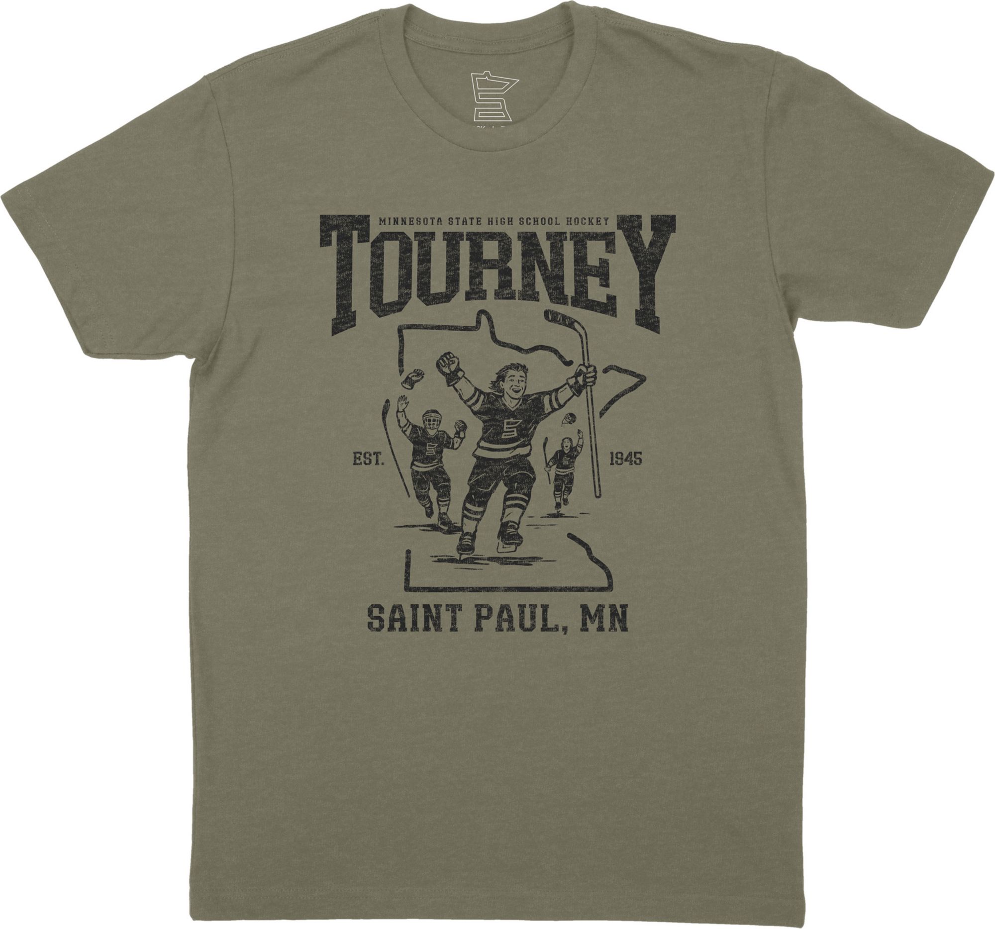 SotaStick Adult Minnesota Olive Tourney T-Shirt