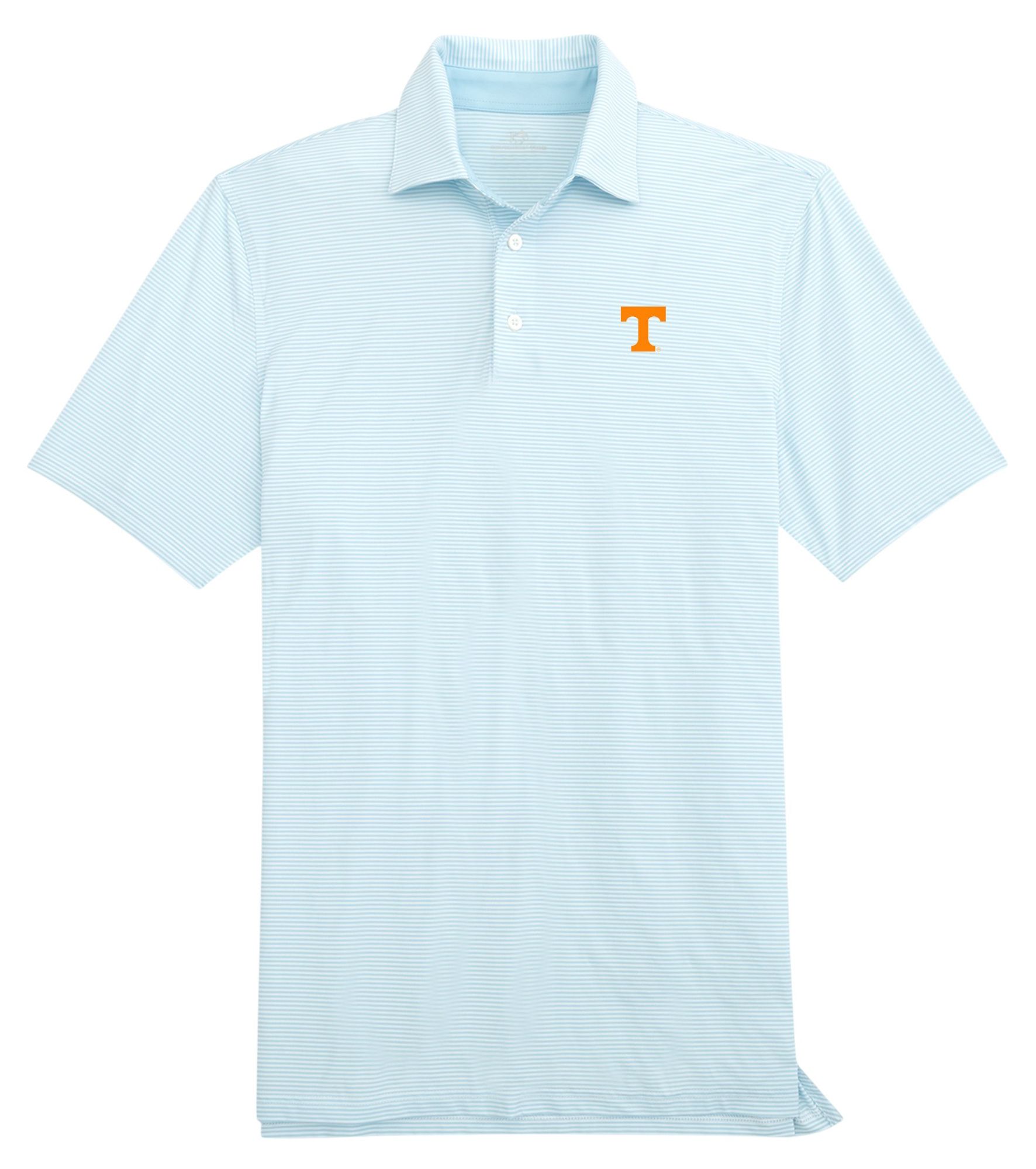 Southern Tide Men's Tennessee Volunteers Light Blue Meadowbrook Polo