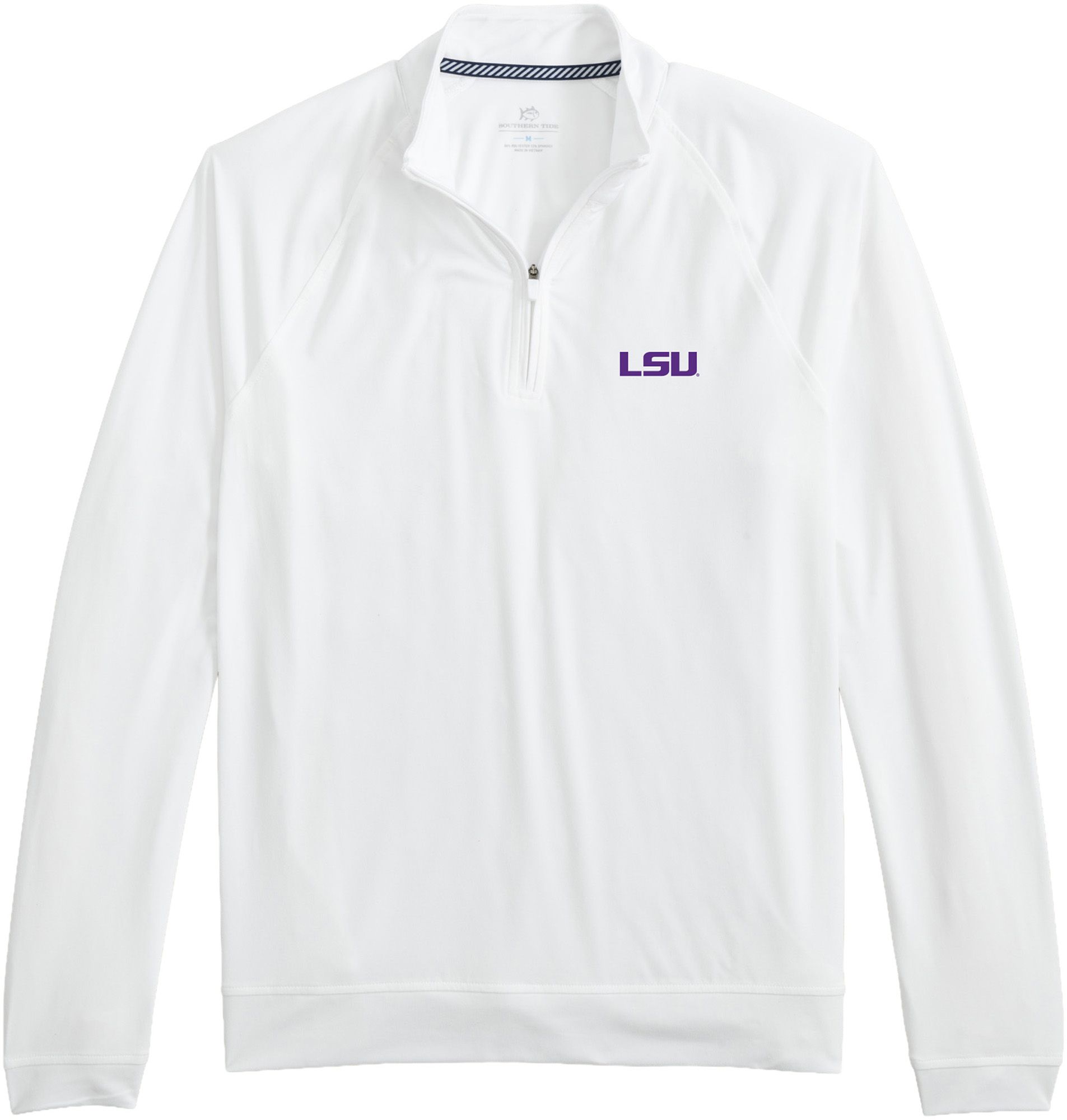 Southern Tide Men's LSU Tigers Cruiser Quarter-Zip Pullover