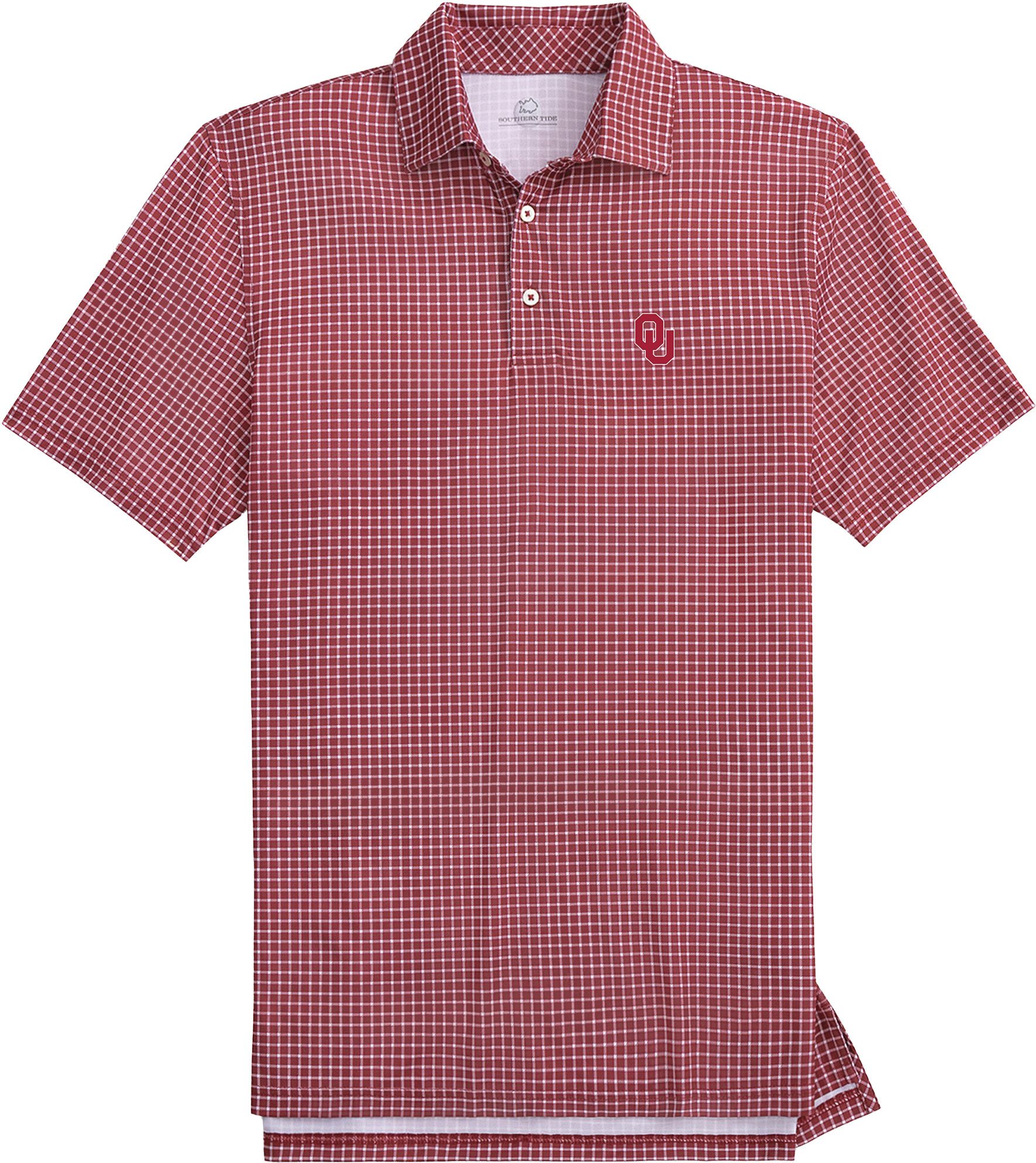Southern Tide Men's Oklahoma Sooners Dunes Edge Polo