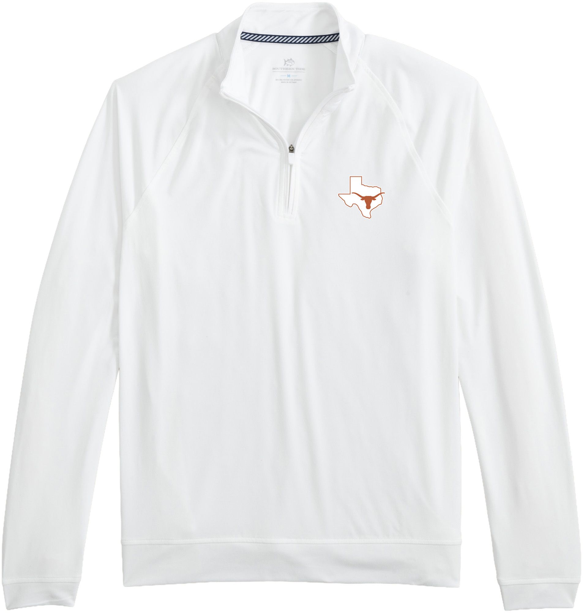 Southern Tide Men's Texas Longhorns Cruiser Quarter-Zip Pullover