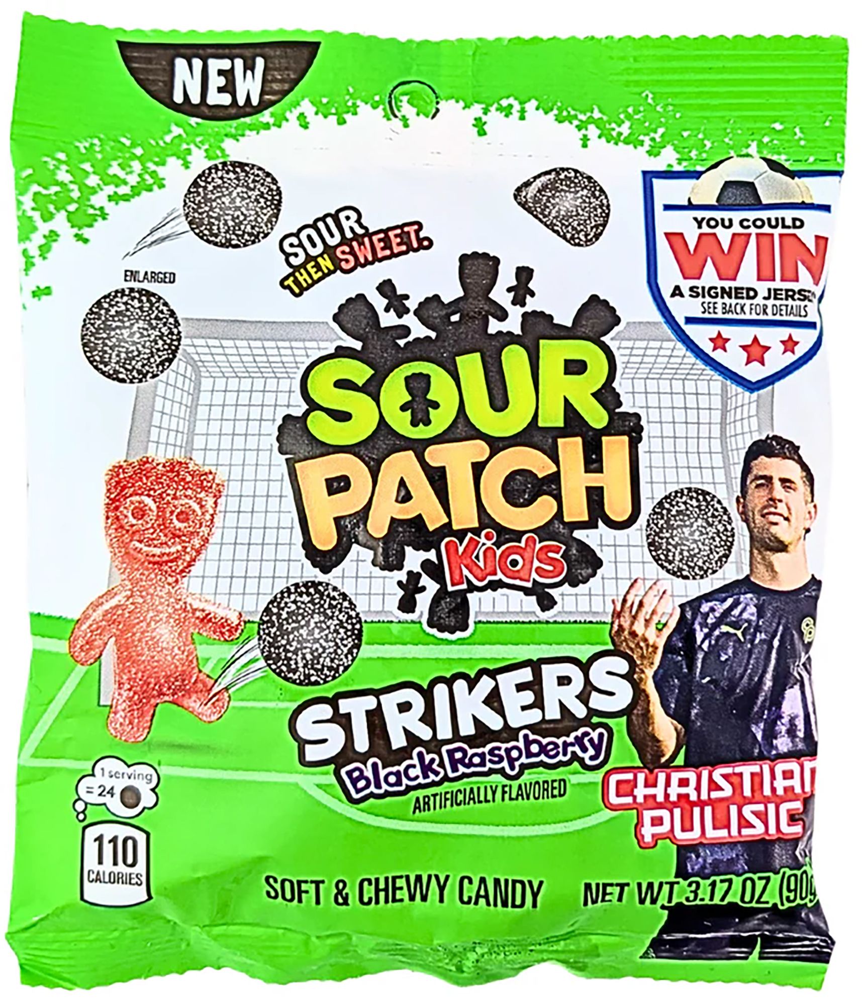 Sour Patch Kids Strikers Black Raspberry