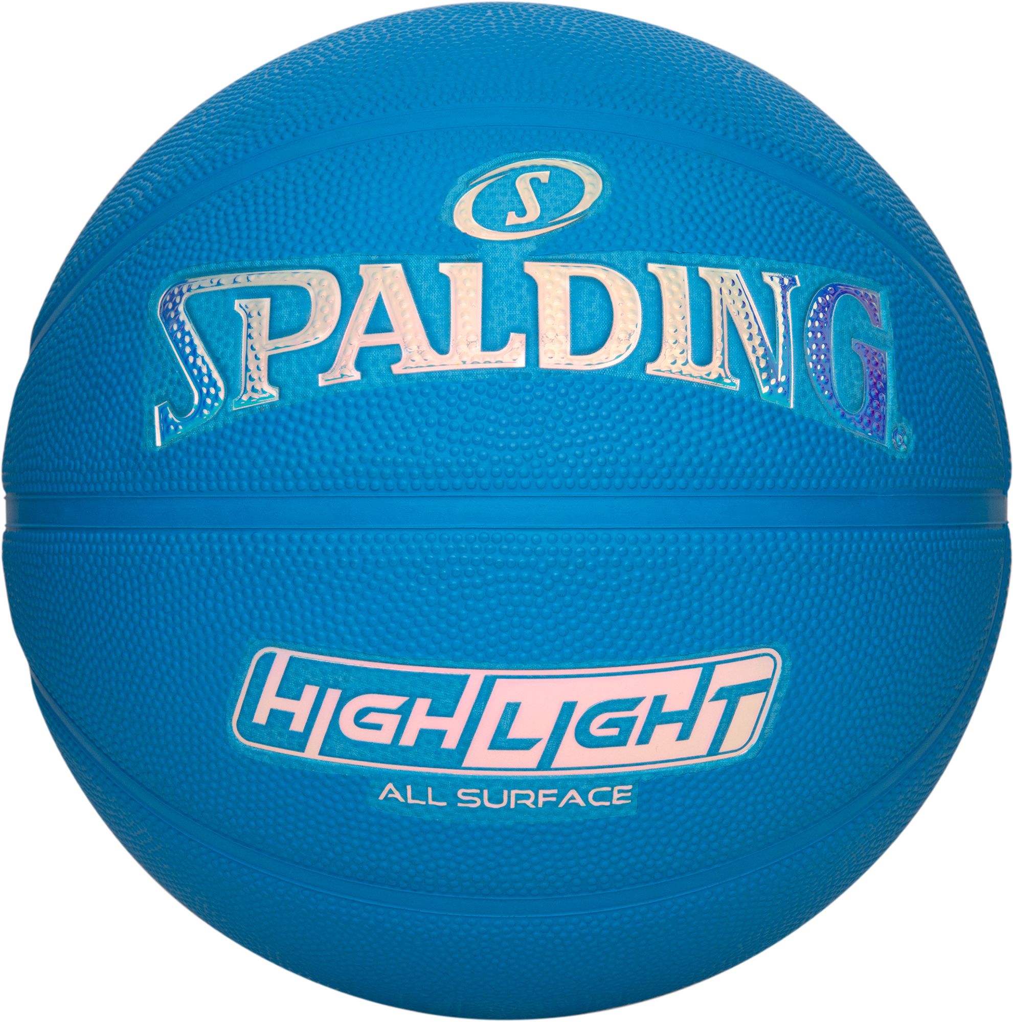 Spalding Highlight Rubber Color Rush Basketball