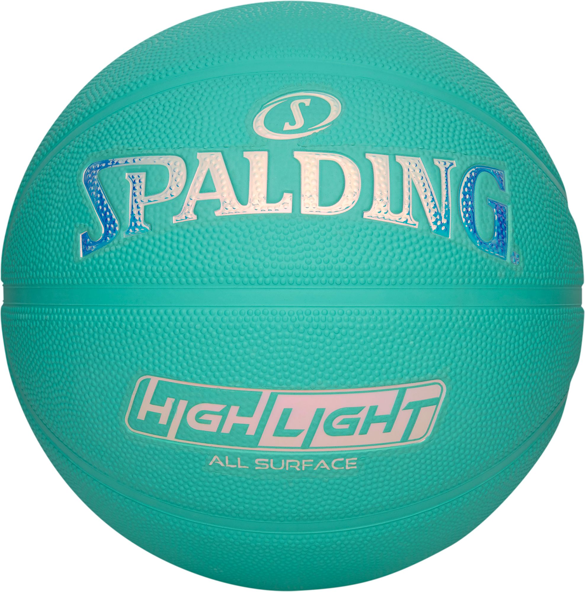 Spalding Highlight Rubber Color Rush Basketball