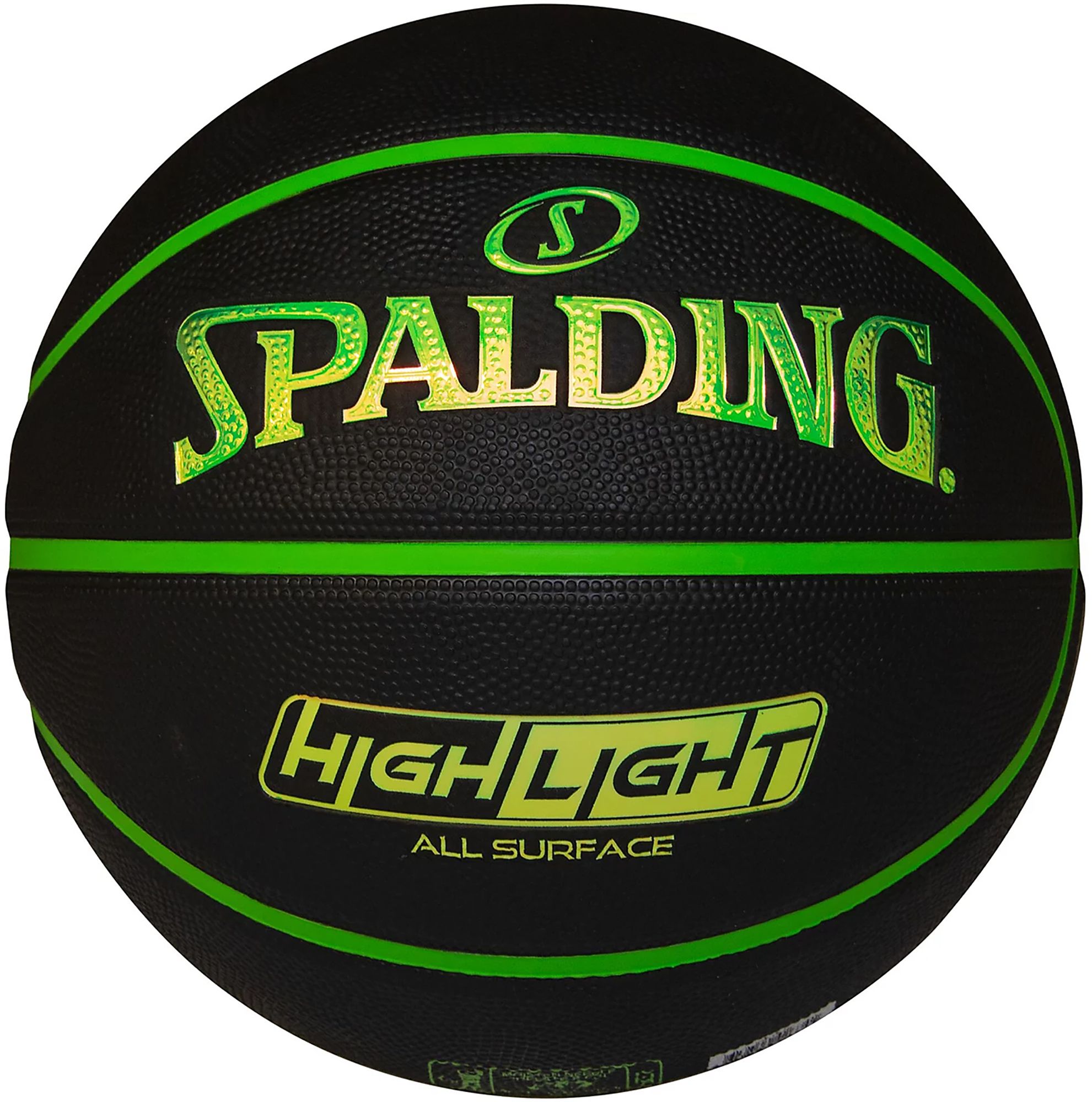 Spalding Highlight Rubber Basketball