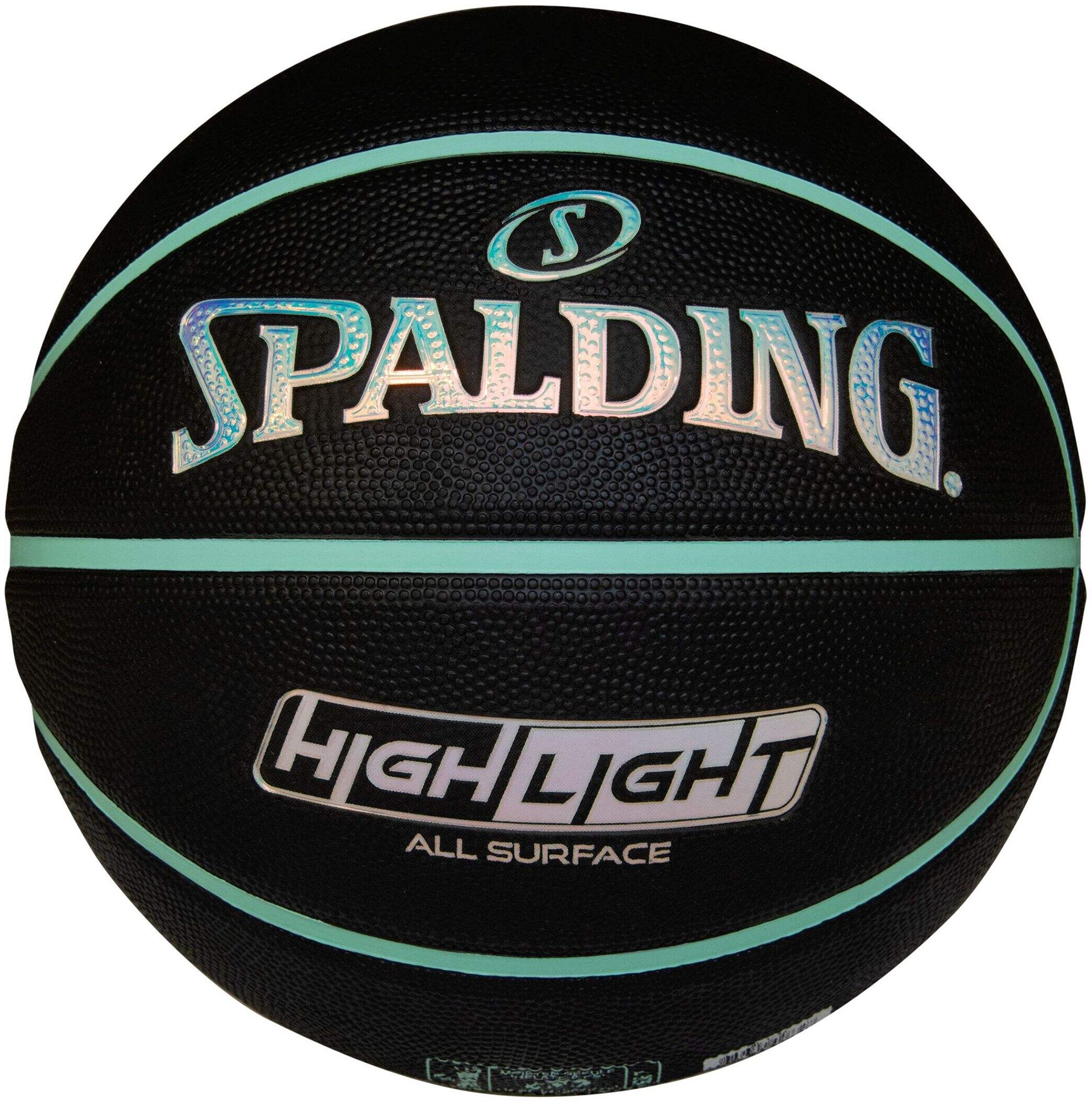 Spalding Highlight Rubber Basketball