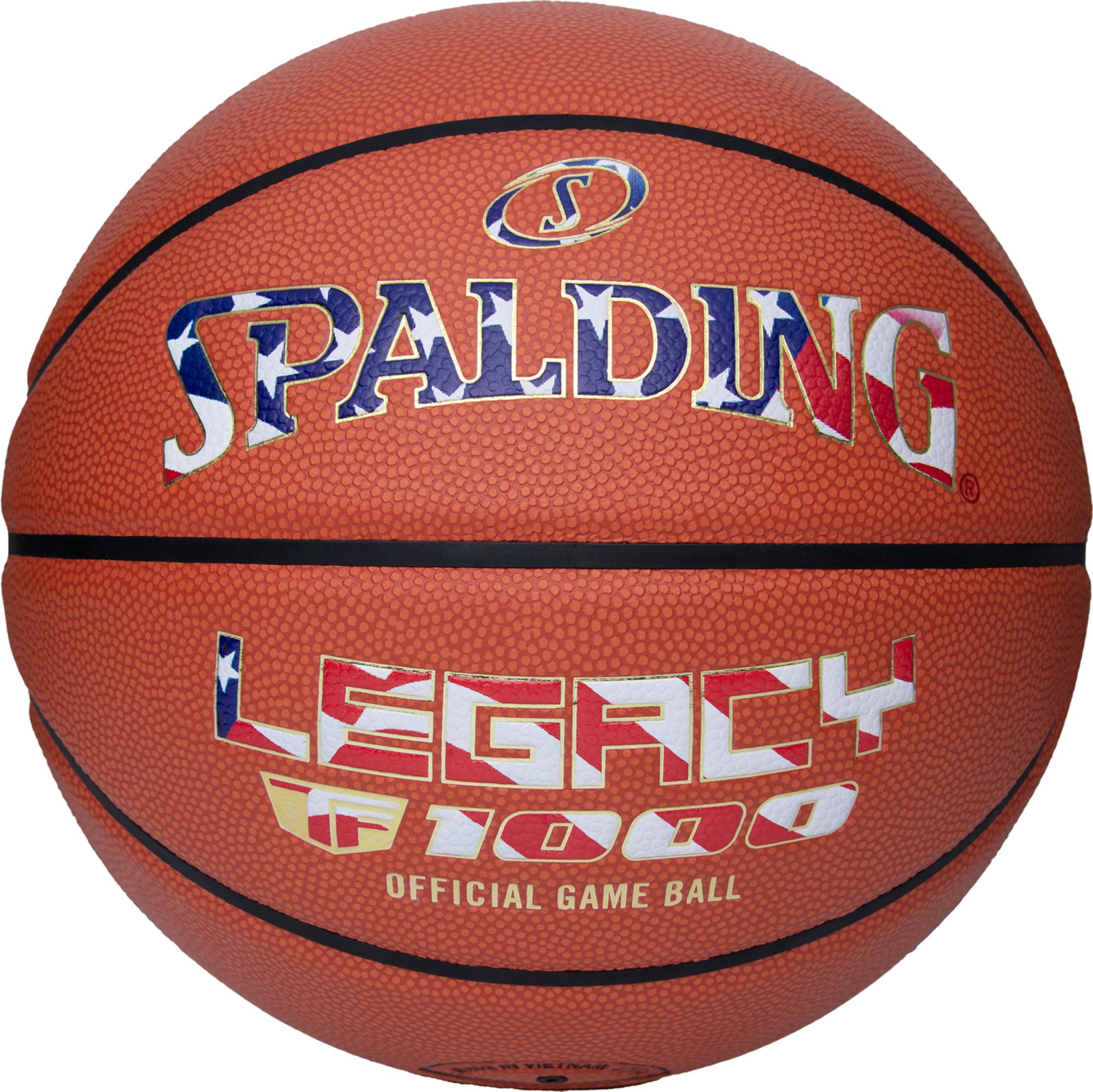 Spalding TF-1000 Legacy 29.5" Basketball - Stars and Stripes