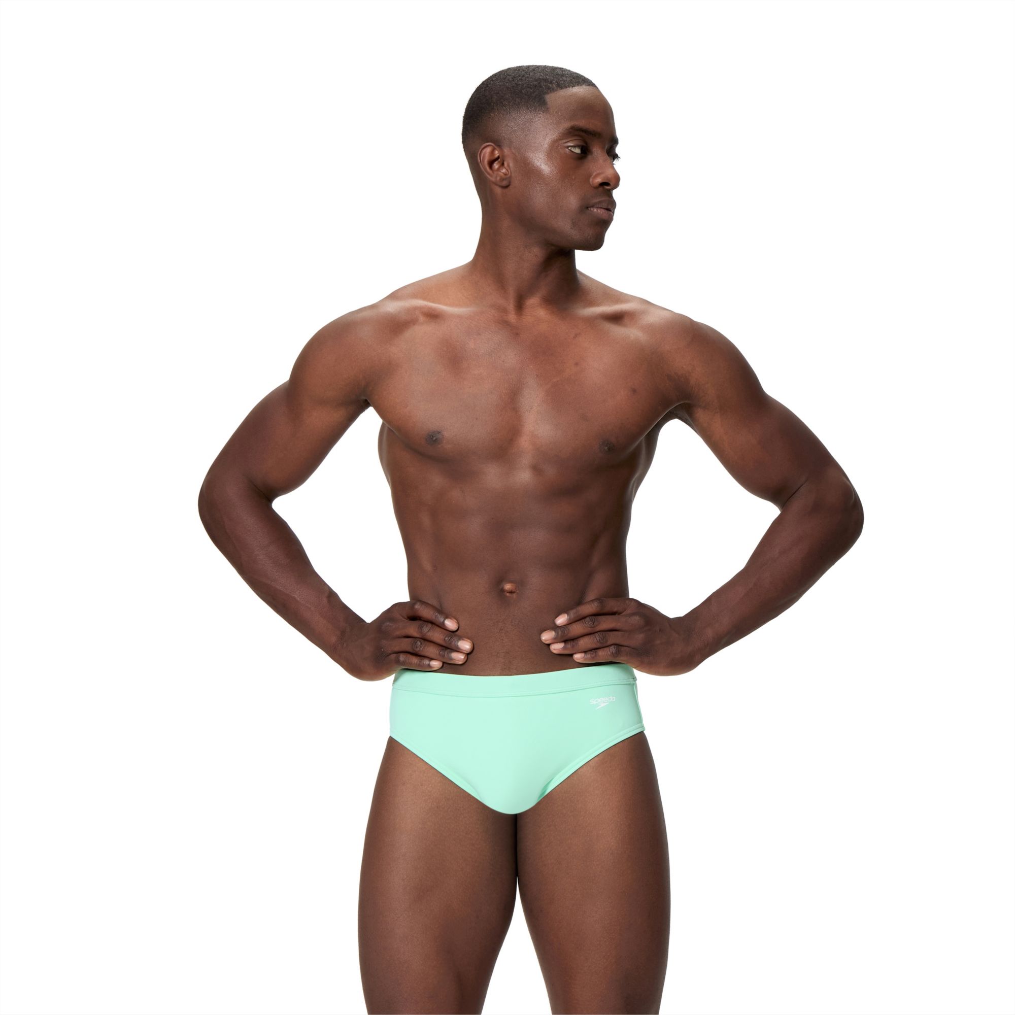 Speedo Men's Solid 3" Swim Brief