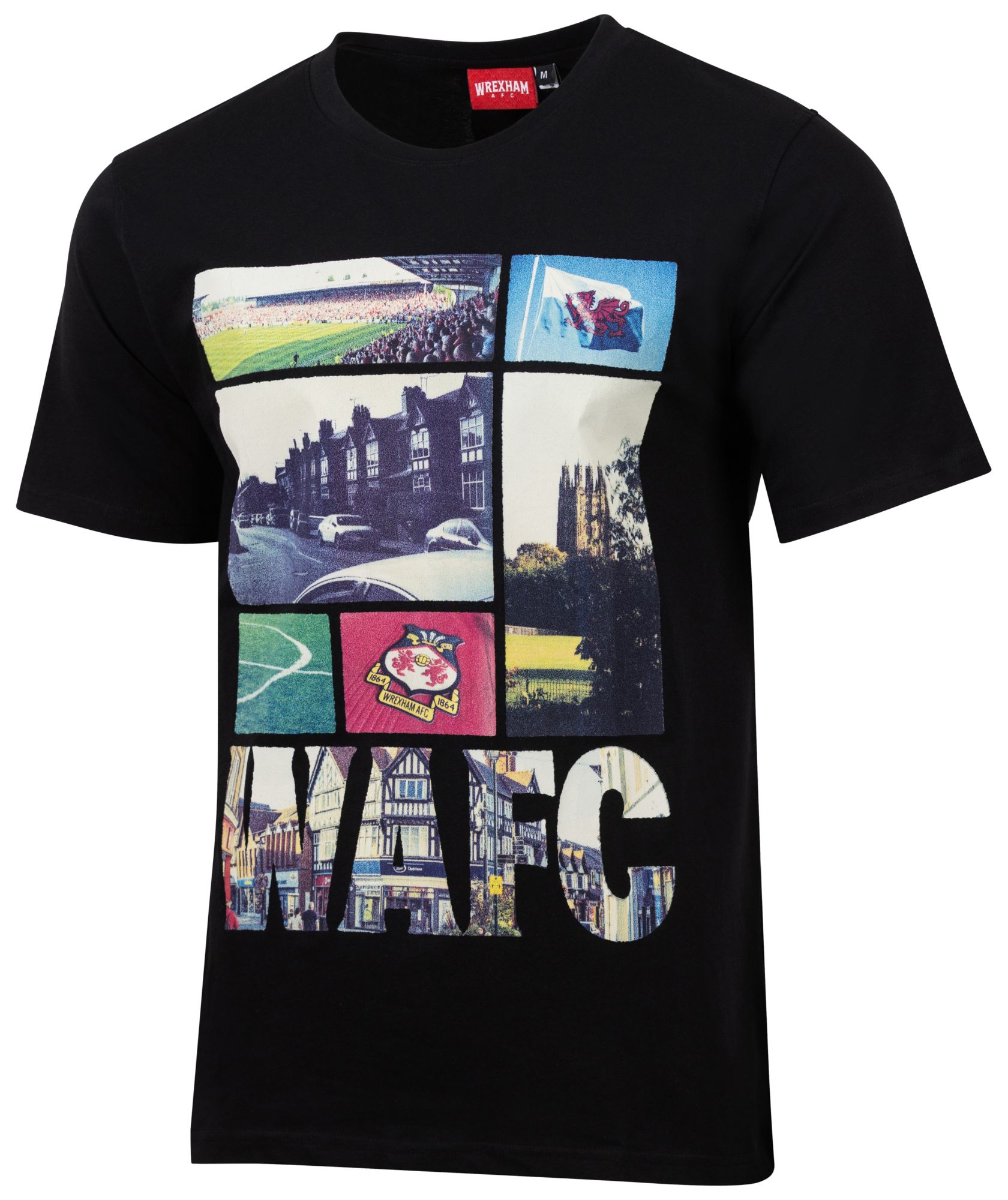Sport Design Sweden Adult Wrexham Black 2026 T-Shirt