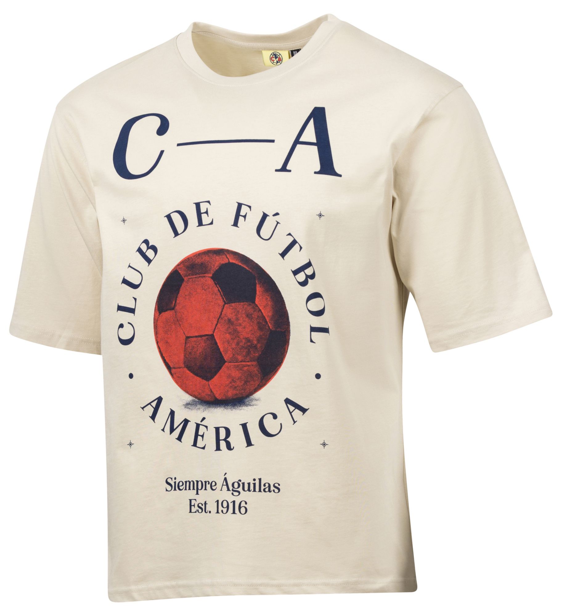 Sport Design Sweden Adult Club America Offwhite 2026 Icon Oversized T-Shirt
