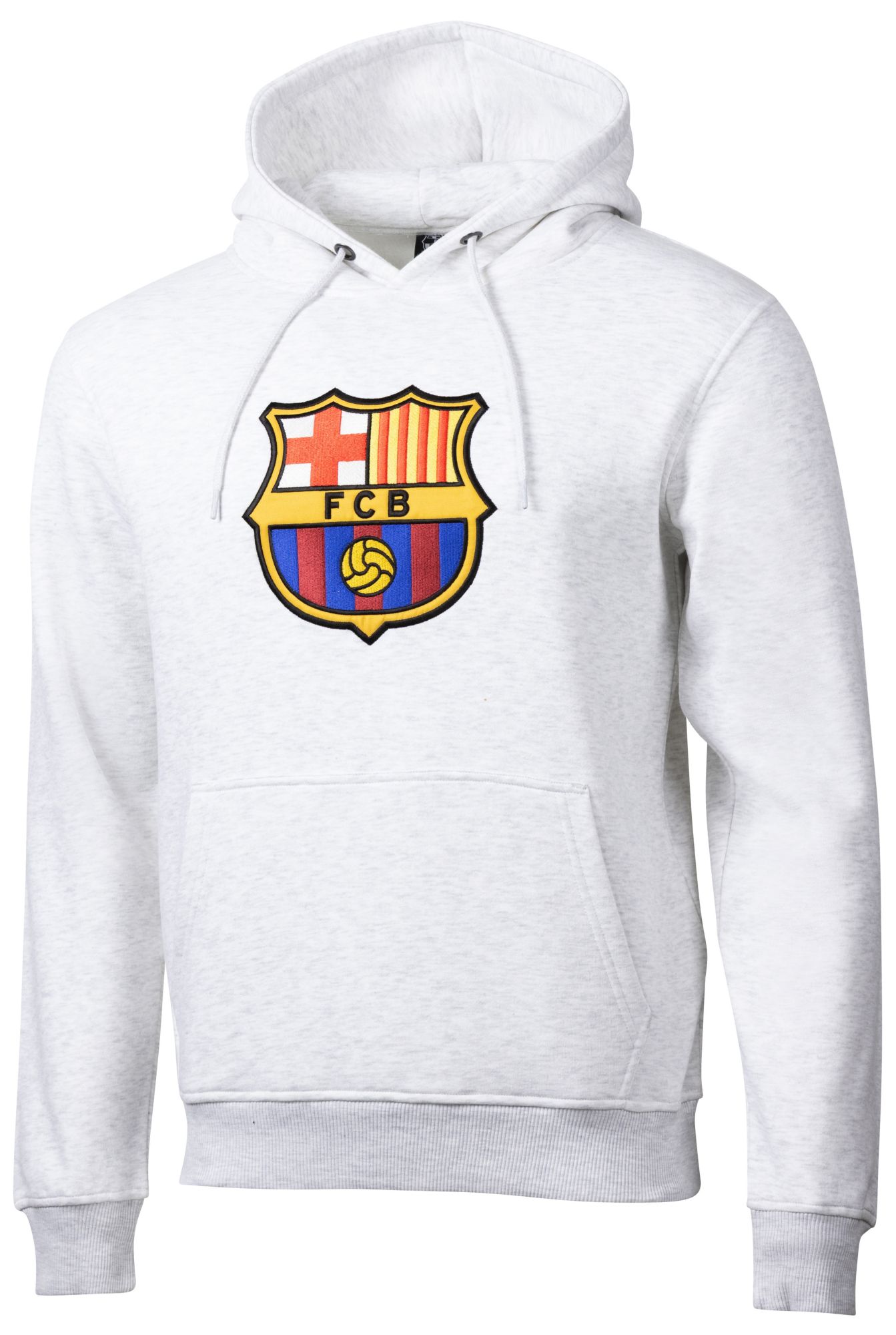 Sport Design Sweden Adult FC Barcelona Grey Crest Hoodie