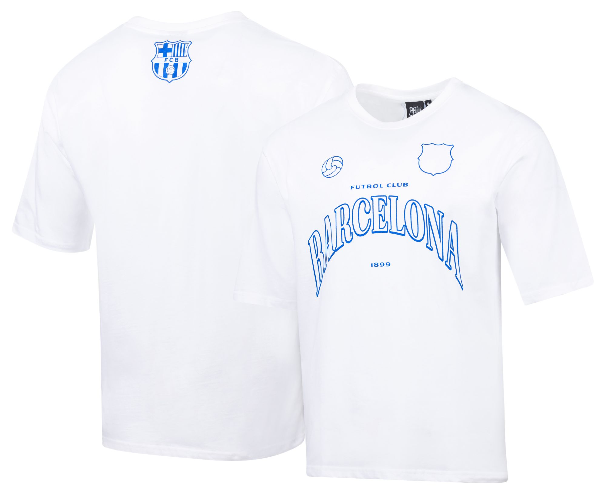 Sport Design Sweden Adult FC Barcelona White 2026 Oversized T-Shirt