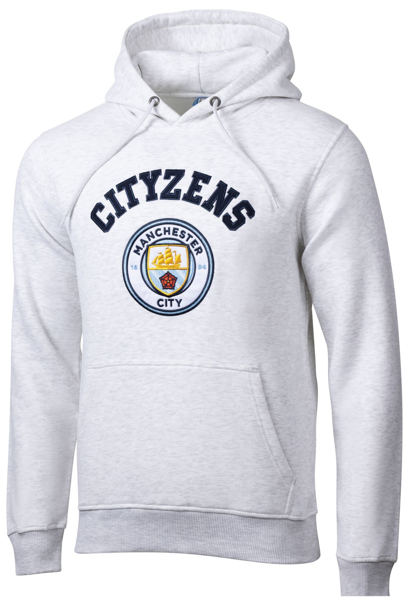 Sport Design Sweden Adult Manchester City Grey Crest Hoodie