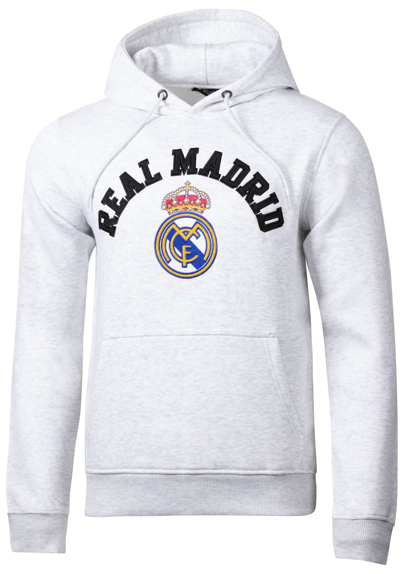 Sport Design Sweden Adult Real Madrid Grey Crest Hoodie
