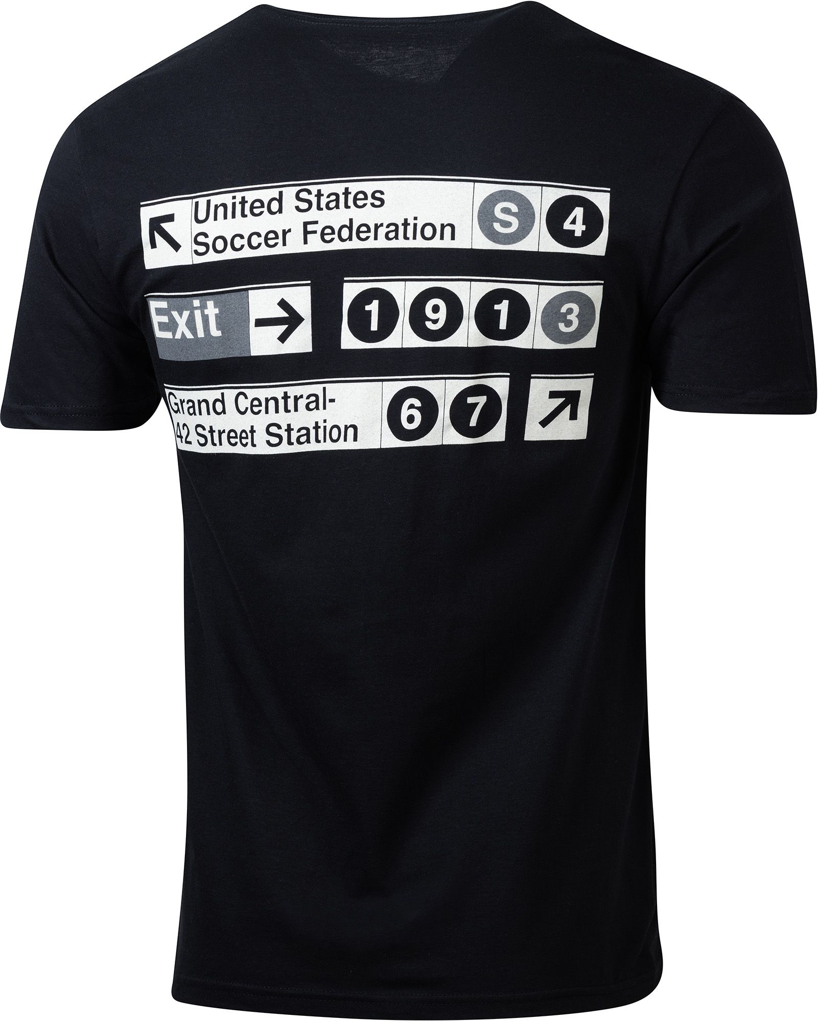Sport Design Sweden Adult USMNT 2026 Black Subway T-Shirt