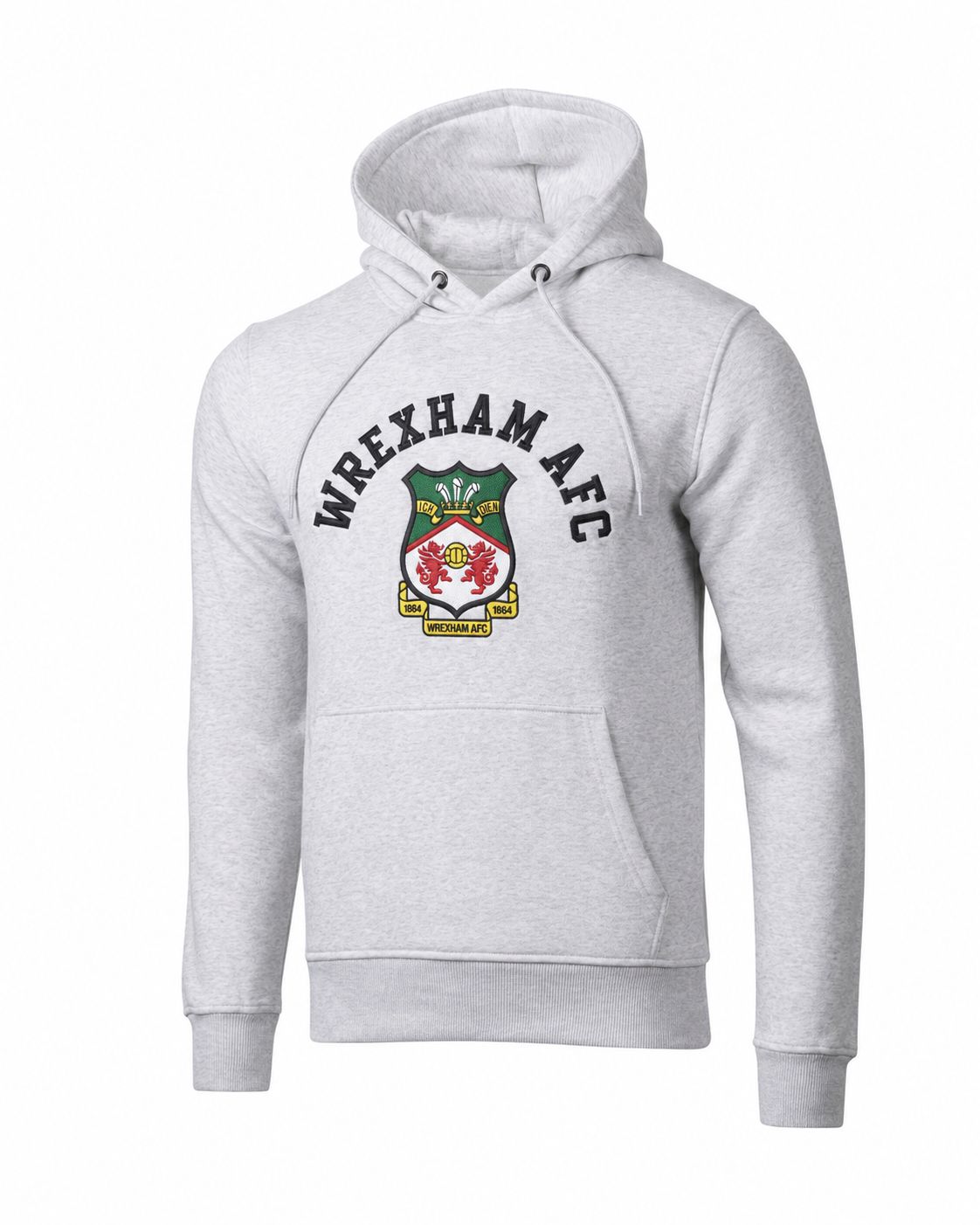 Sport Design Sweden Youth Wrexham Grey Crest Hoodie