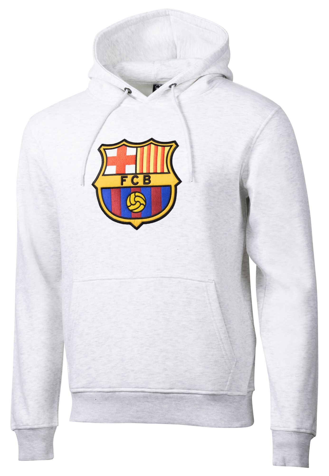 Sport Design Sweden Youth FC Barcelona Grey Crest Hoodie