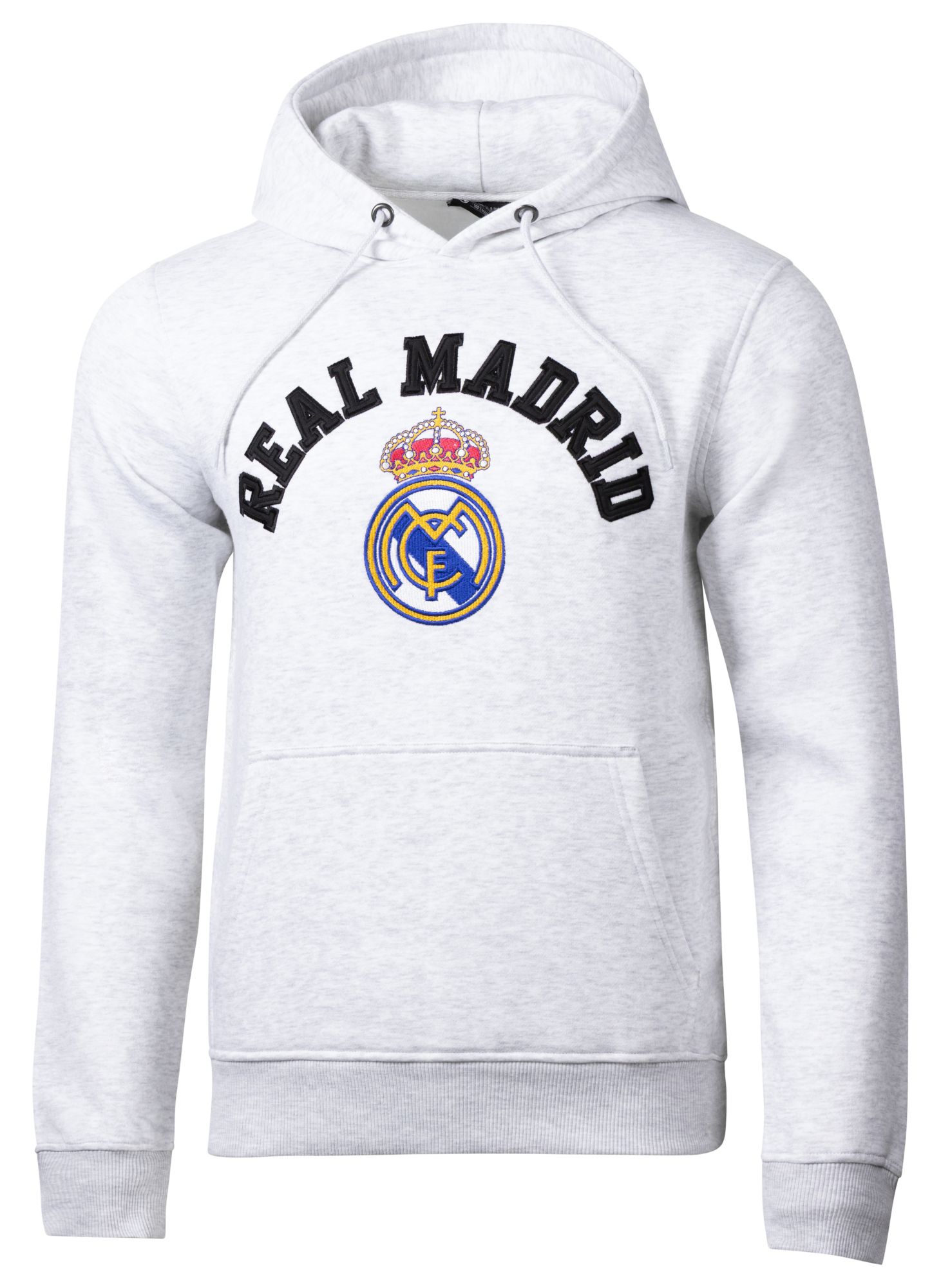 Sport Design Sweden Youth Real Madrid Grey Crest Hoodie