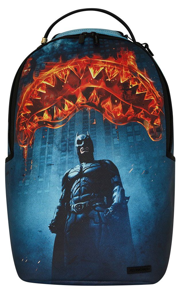 Sprayground U.S. Soccer | DC Worlds Collide Batman Flames Backpack