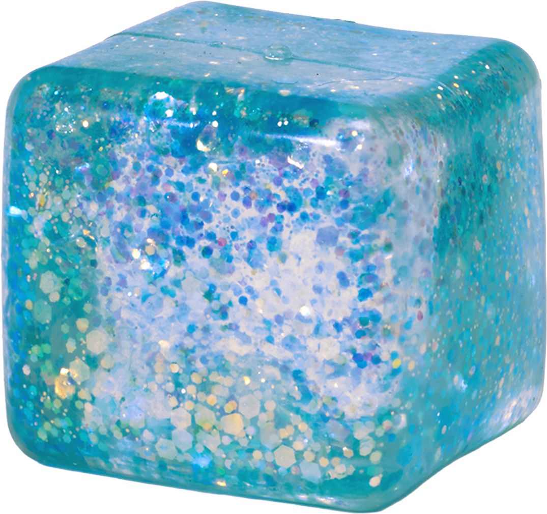 Squishy Glitter Cube Squishy Toy