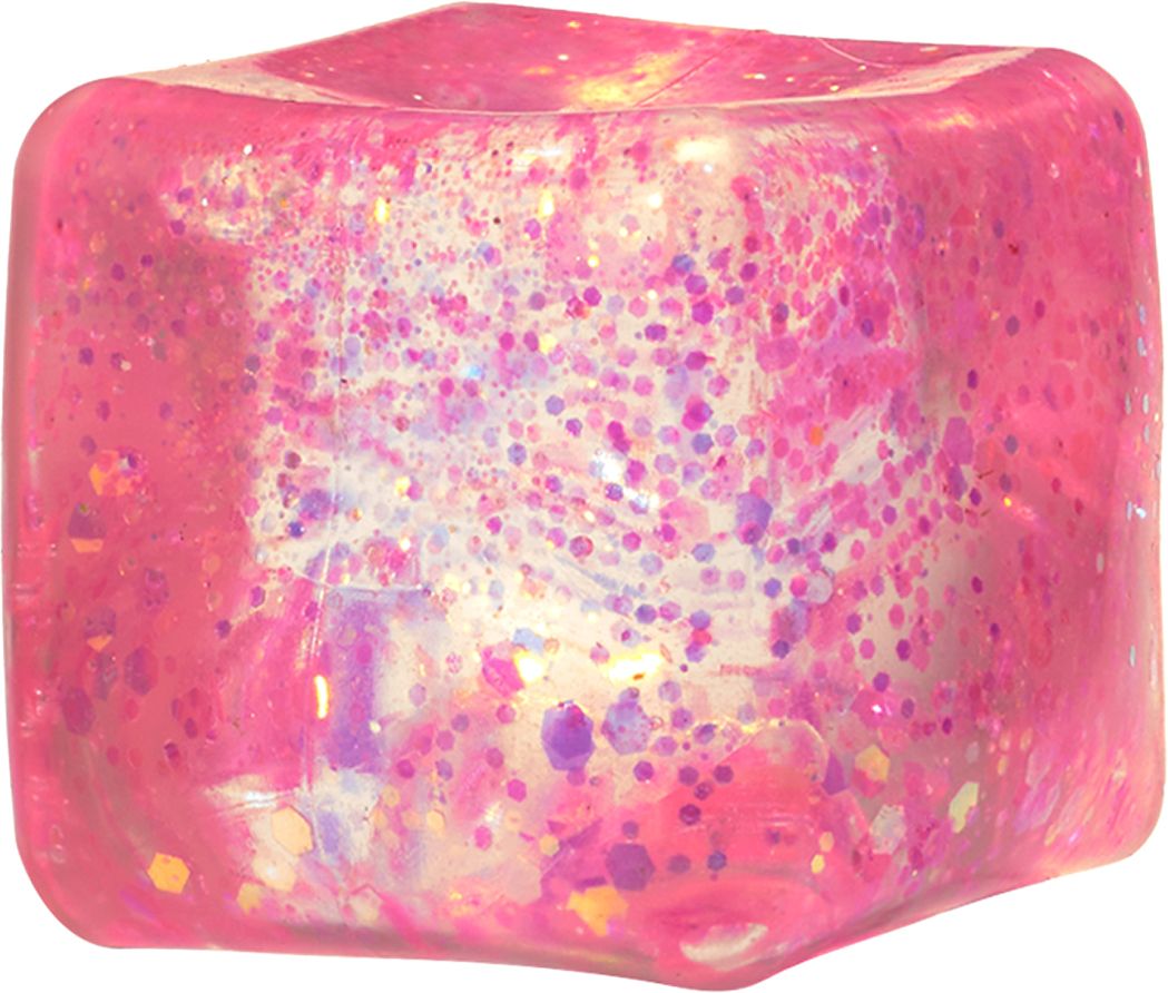 Squishy Glitter Cube Squishy Toy