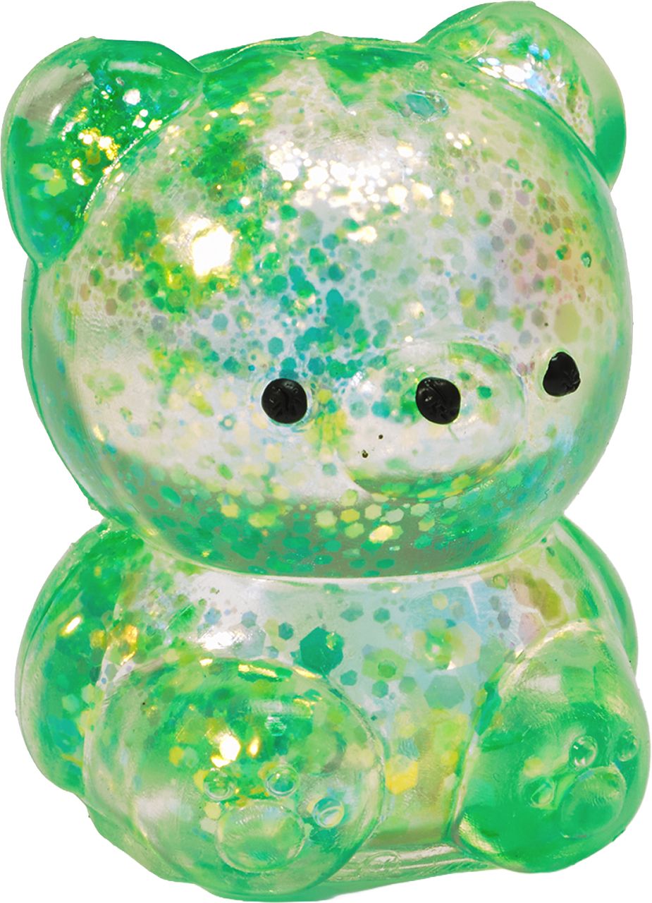 Squishy Glitter Bear Squishy Toy