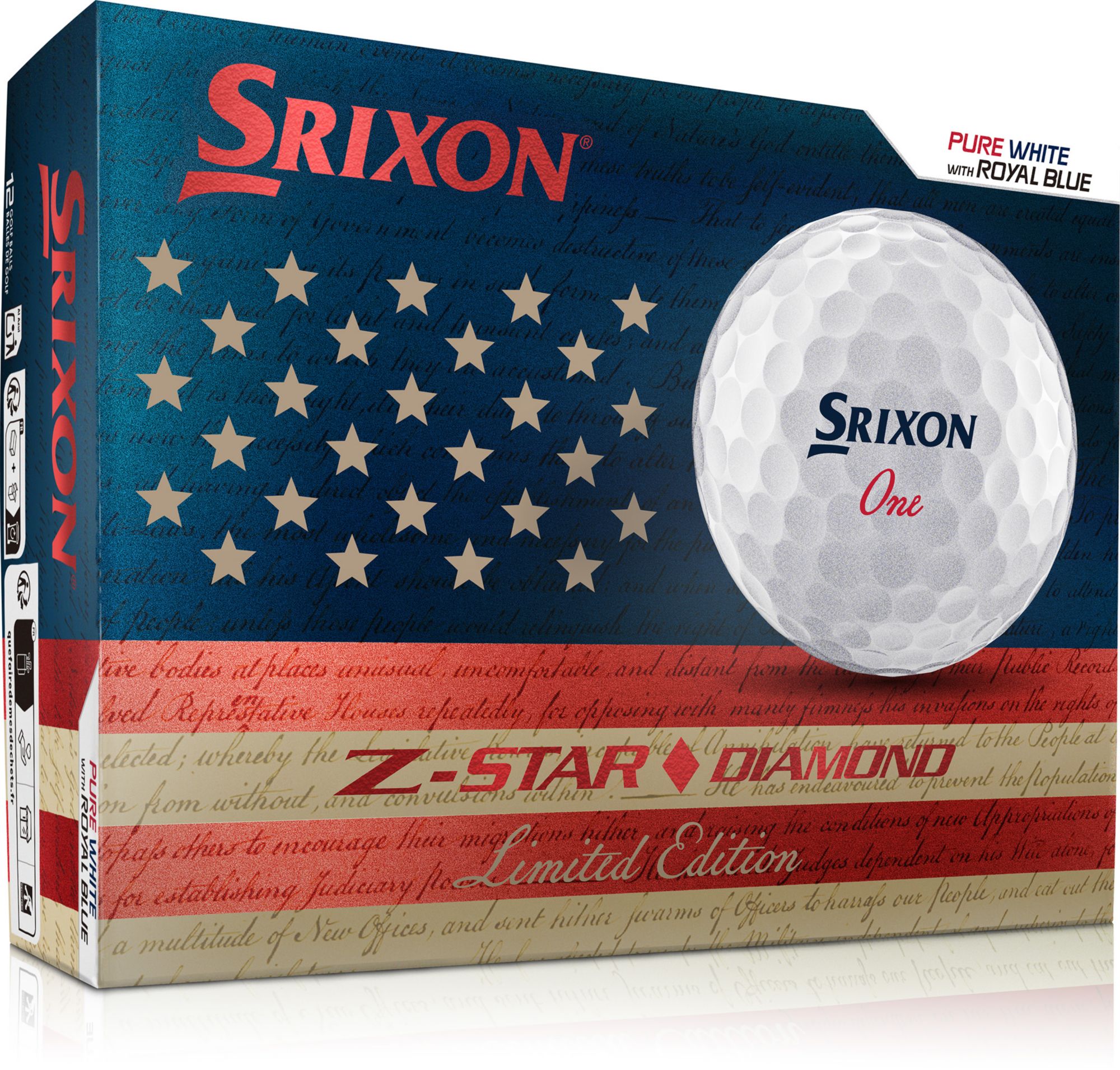 Srixon 2026 Limited Edition All-American Z-STAR Diamond Golf Balls