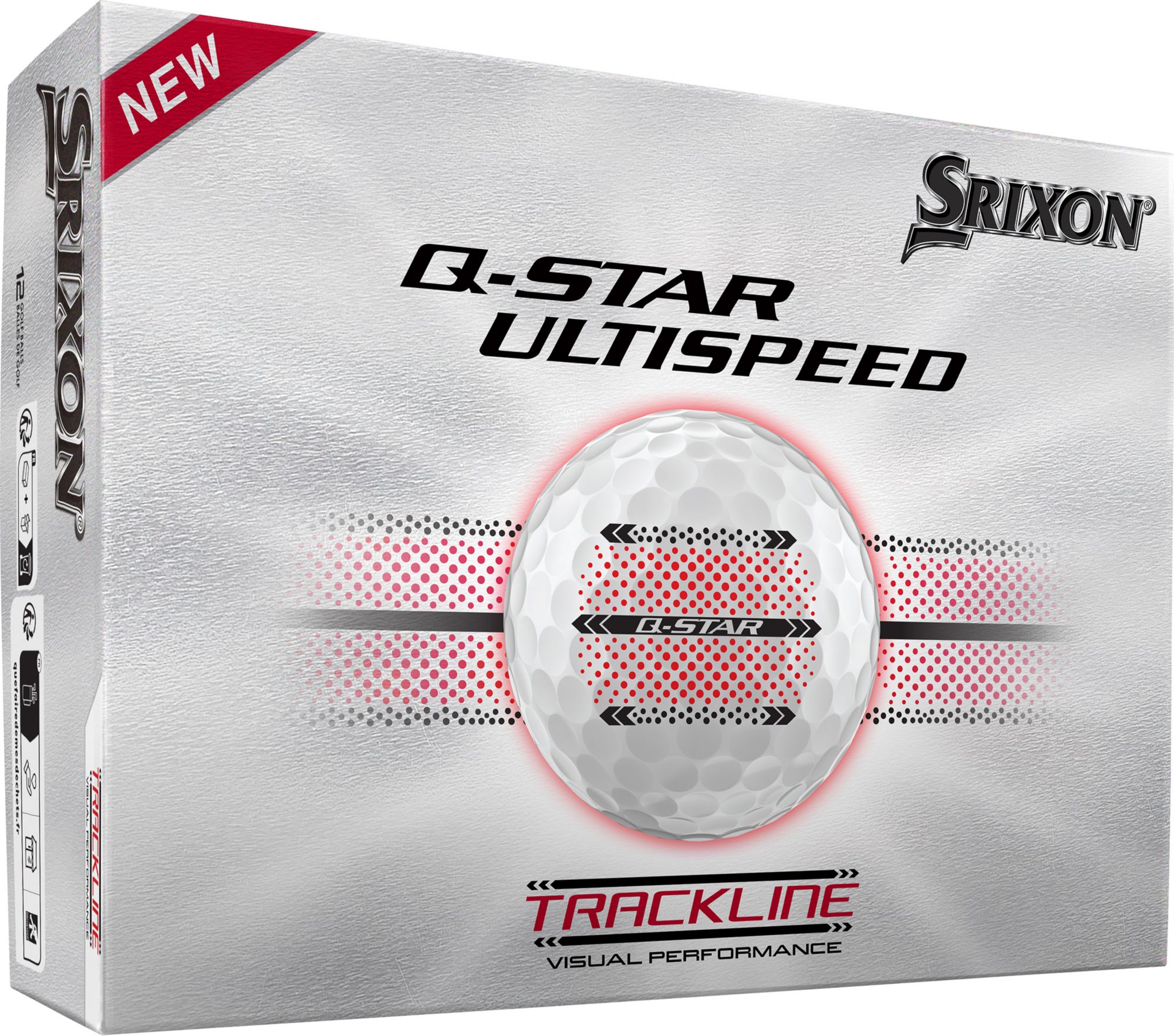 Srixon 2026 Q-STAR Ultispeed Trackline Golf Balls