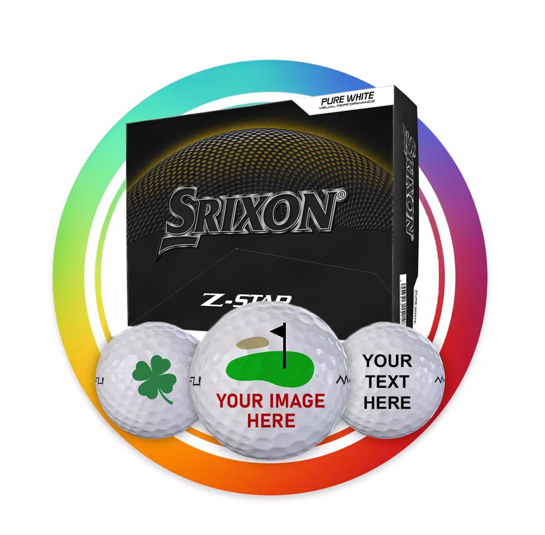 Srixon 2025 Z-STAR 9 Personalized Golf Balls