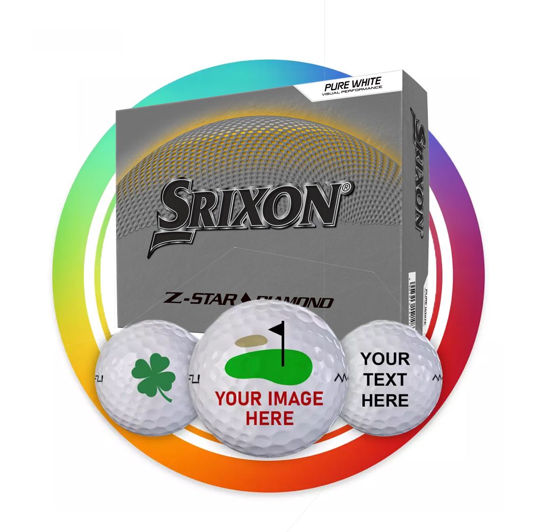 Srixon 2025 Z-STAR Diamond 3 Personalized Golf Balls